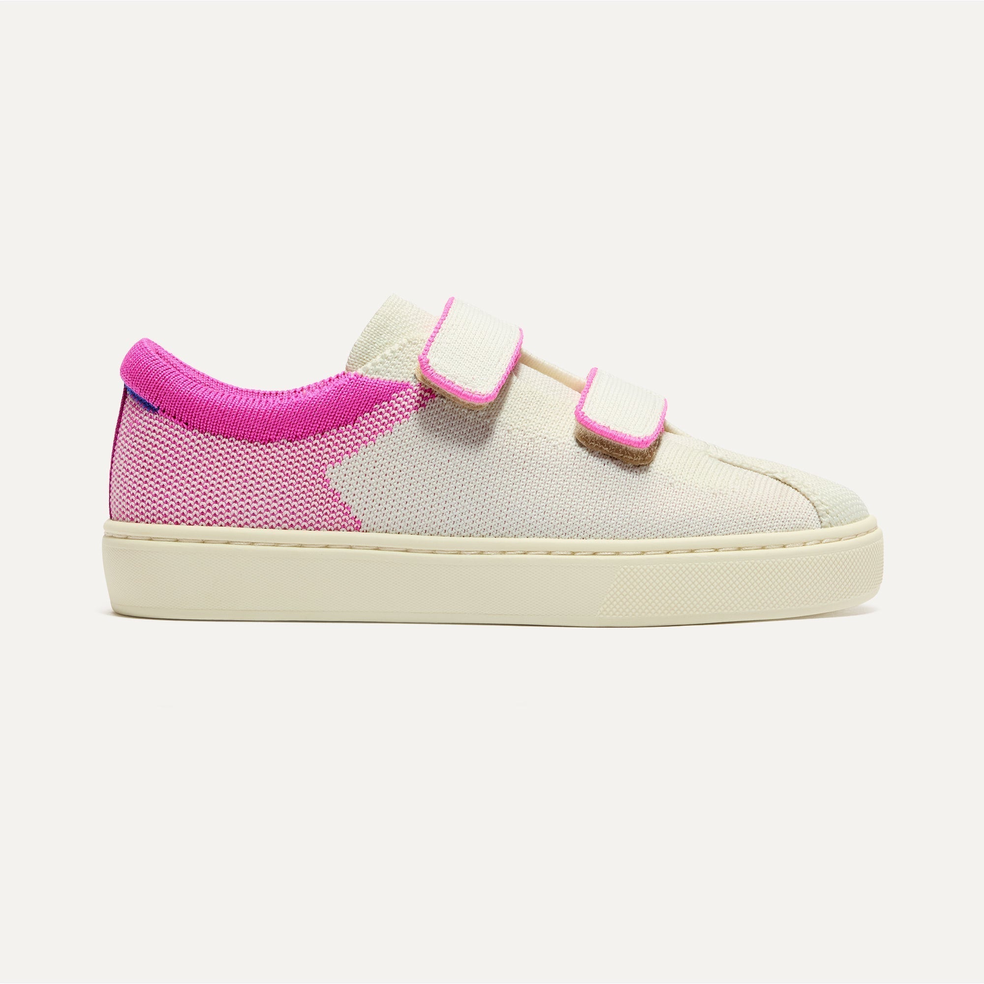 Rothy's The Kids Strap Sneaker sneakers bambina Pink Taffy velcro