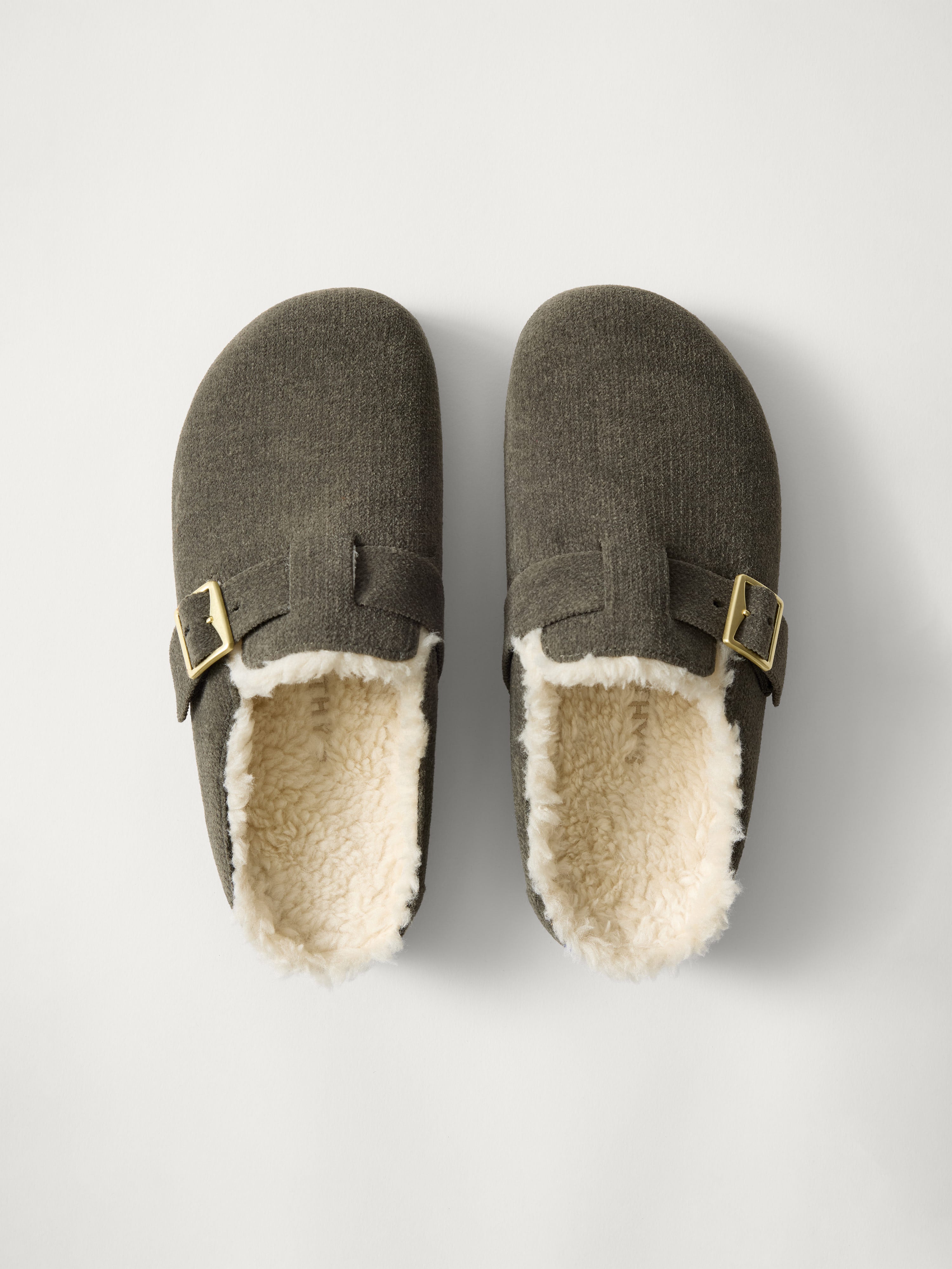 Rothy's The Teddy Buckle Clog zoccoli donna Olive ReVelvet
