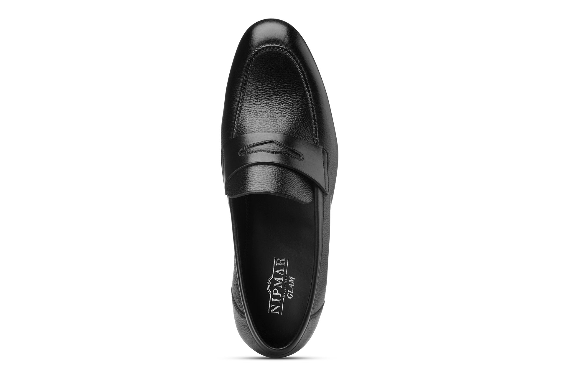 Nipmar Pantofole E21/1005 pantofola uomo nero pelle