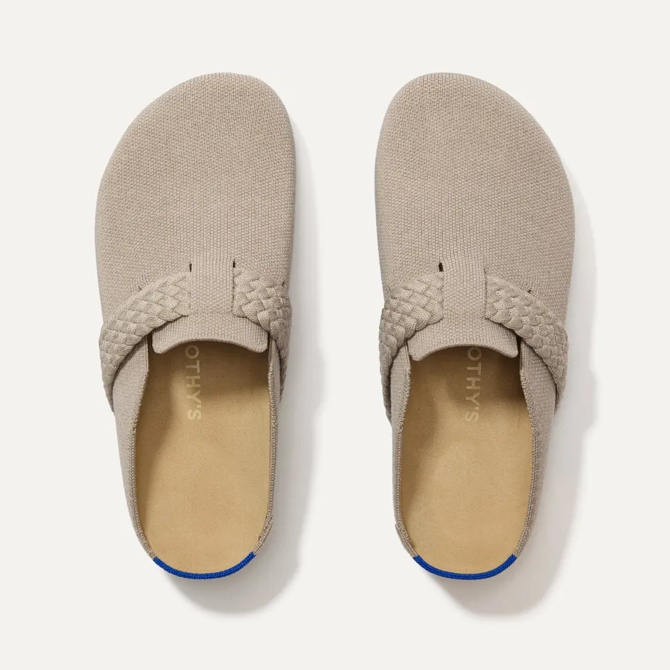 Rothy's The Braid Clog zoccoli donna Dove lana merino