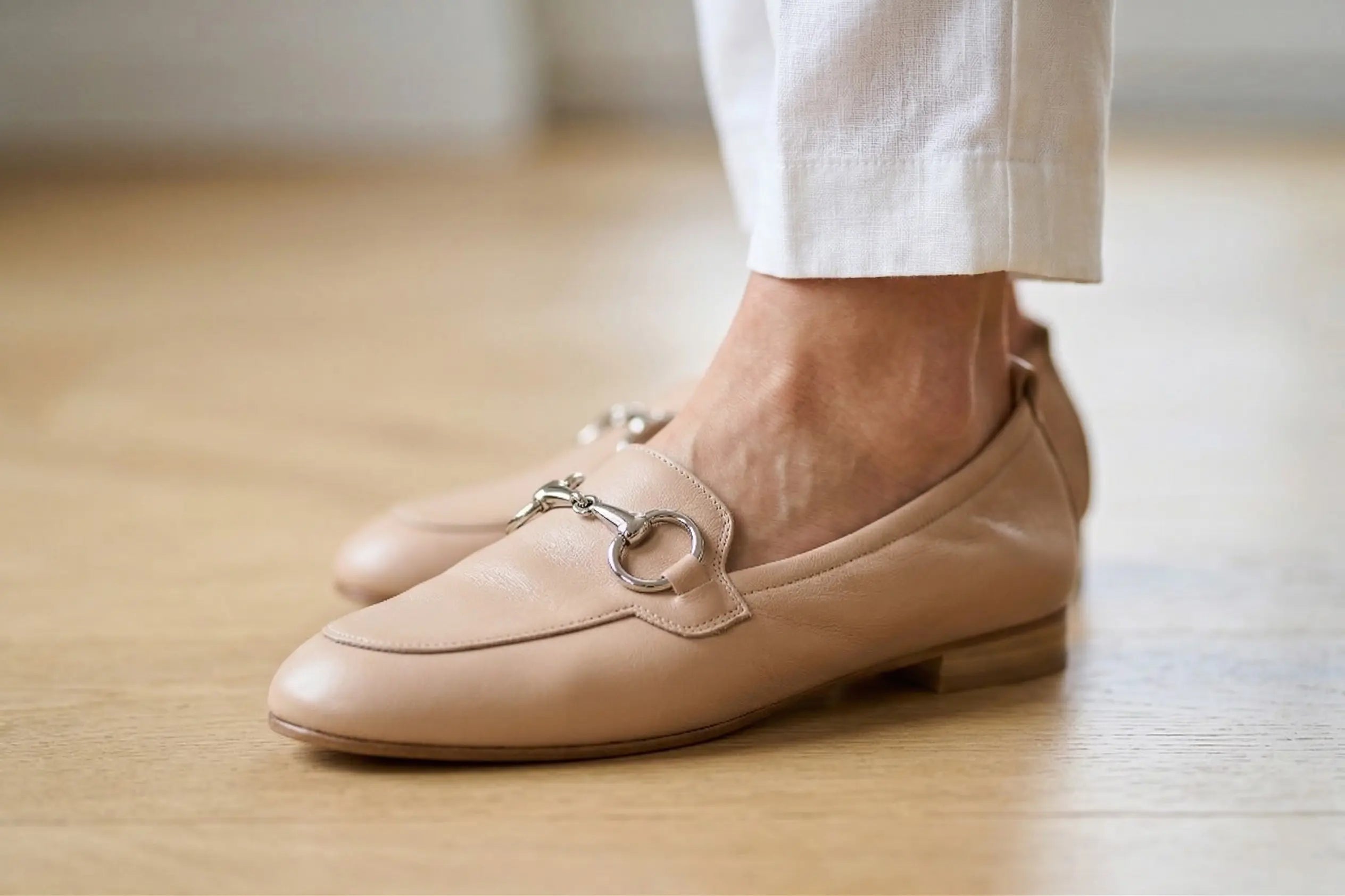 Sandro Barbera 4003 Mocassini Donna Camel Nappa Morsetto