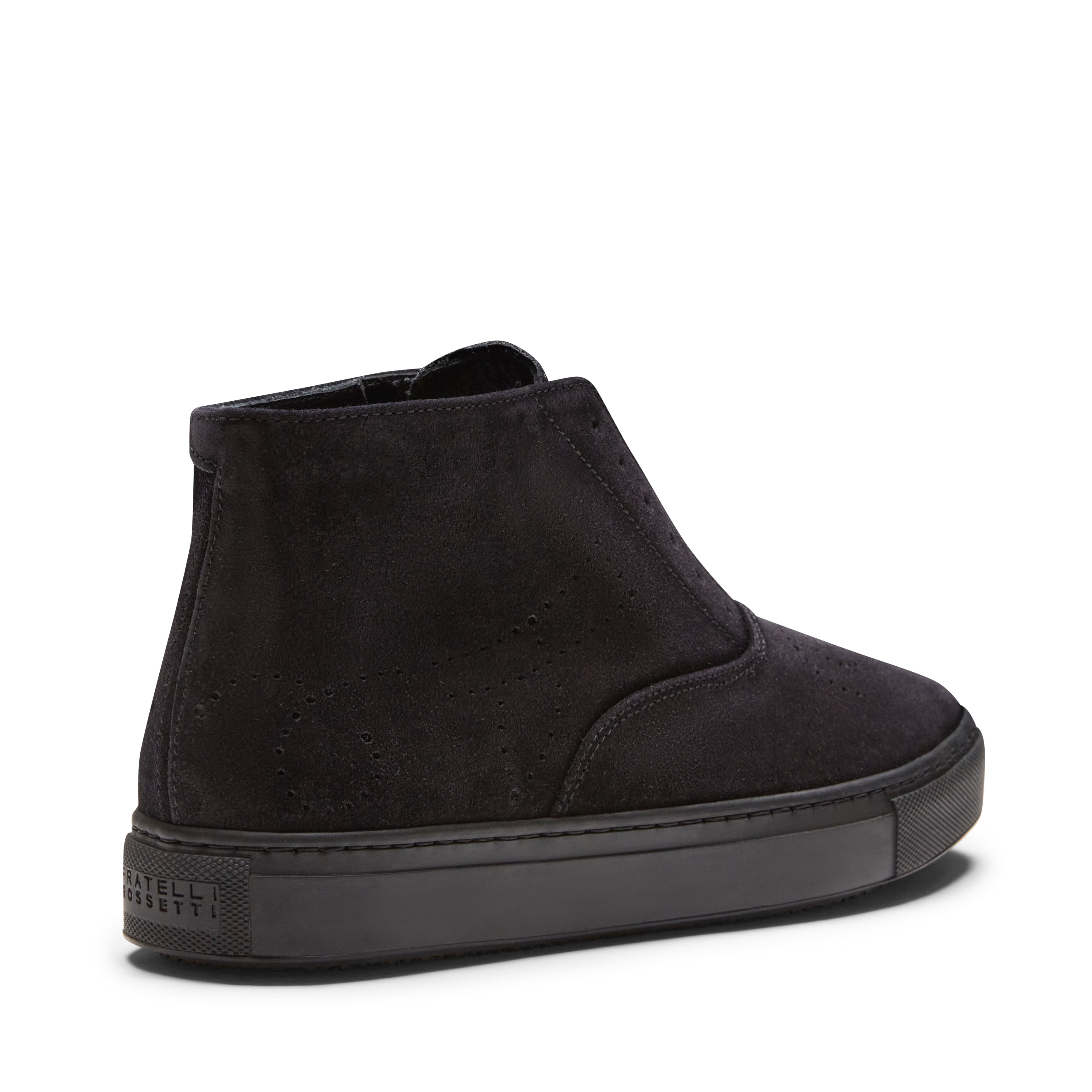 F.lli Rossetti Hobo Sport Desert Boot Nero Suede Donna