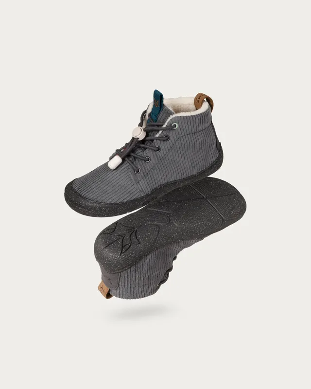 Wildling Shoes Low Cut Kordian graphit scarpe bimbo EU 28 vegan