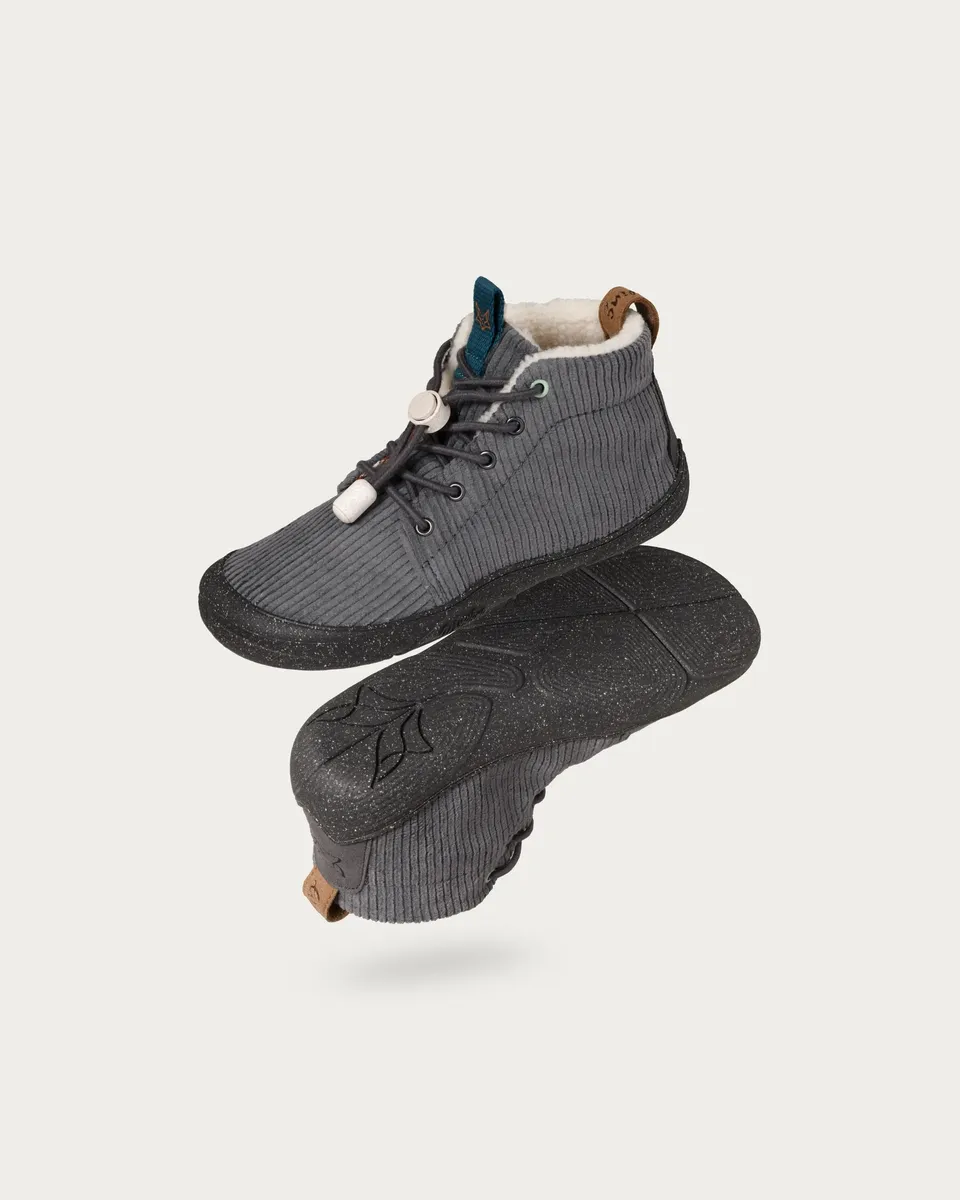 Wildling Shoes Low Cut Kordian graphit scarpe bimbo EU 28 vegan