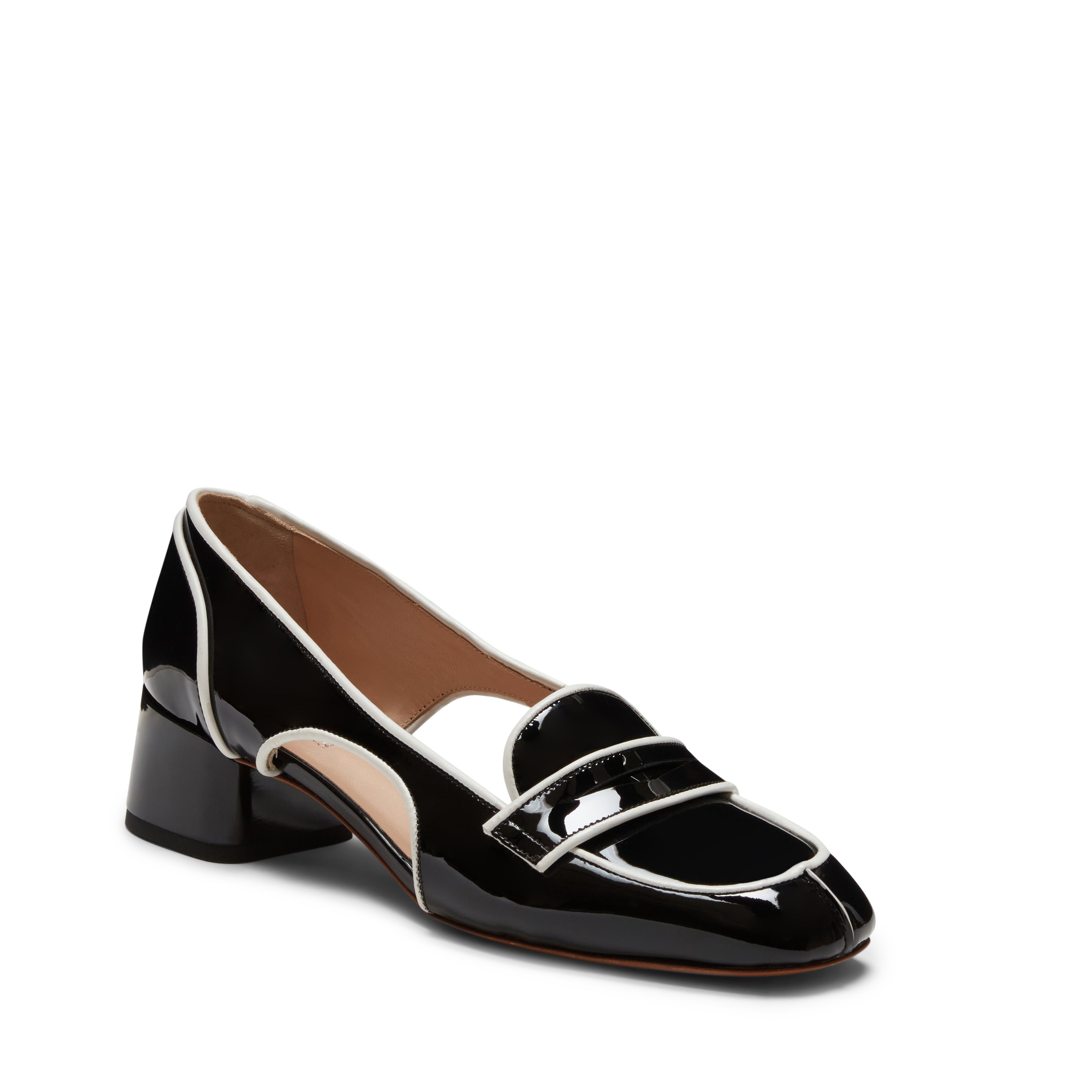 F.lli Rossetti Mocassino Pelle Nero Tacco 40mm 64405