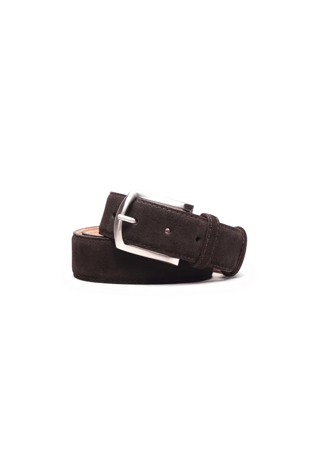 Stefano Bemer Belts BELT00BB cintura camoscio marrone