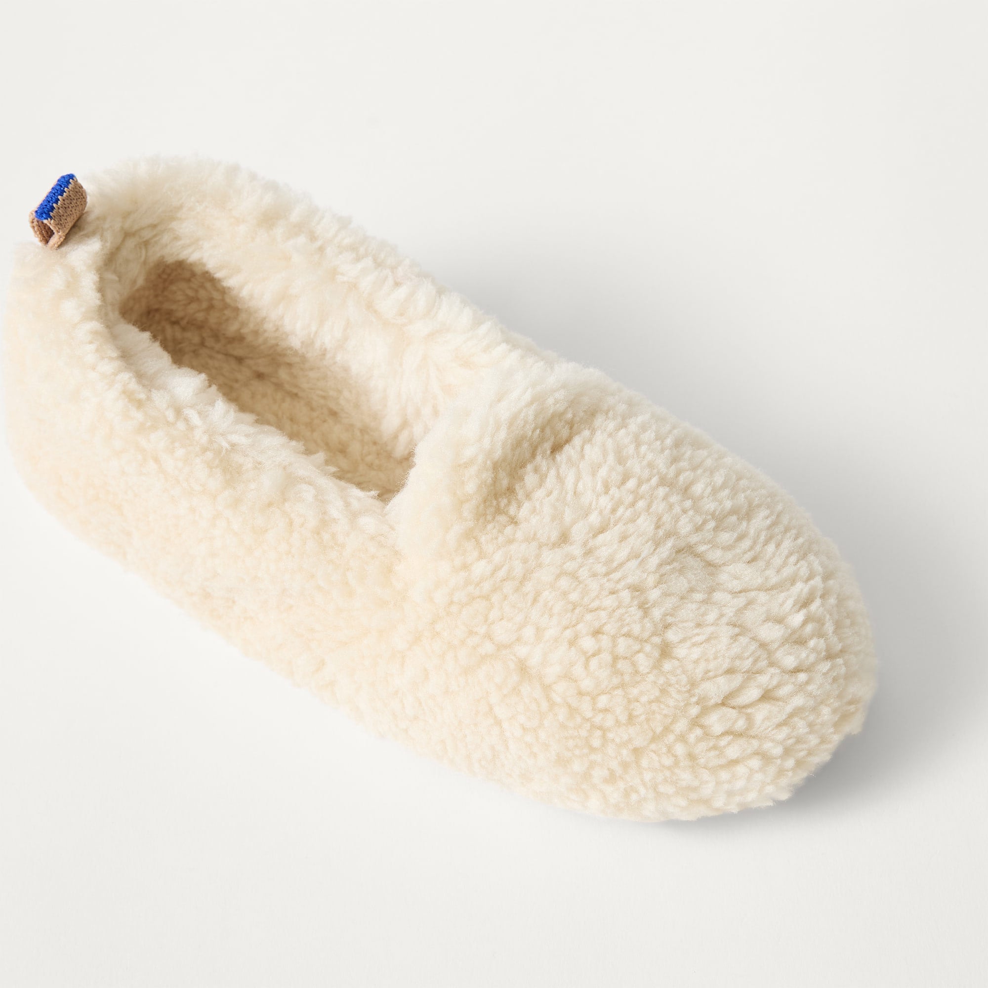 Rothy's Teddy Kids Slipper pantofole Oat Milk pelo vegano bimbo