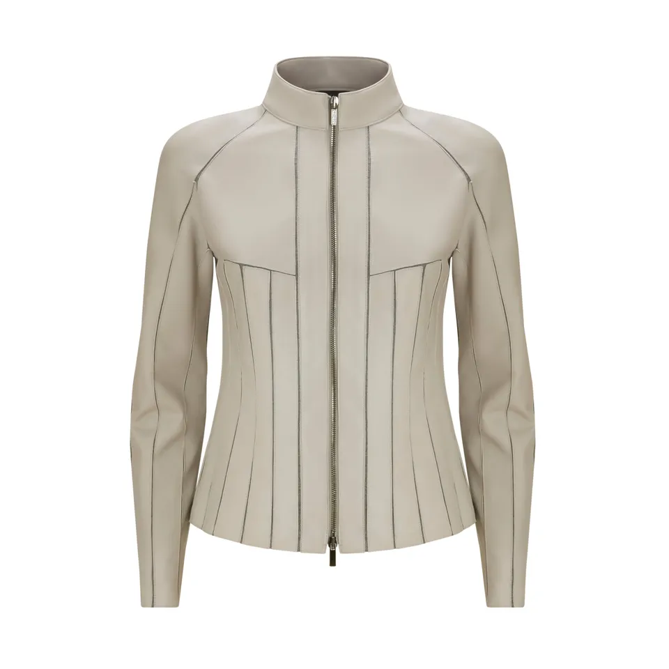 F.lli Rossetti 98403 giubbino donna perla nappa slim