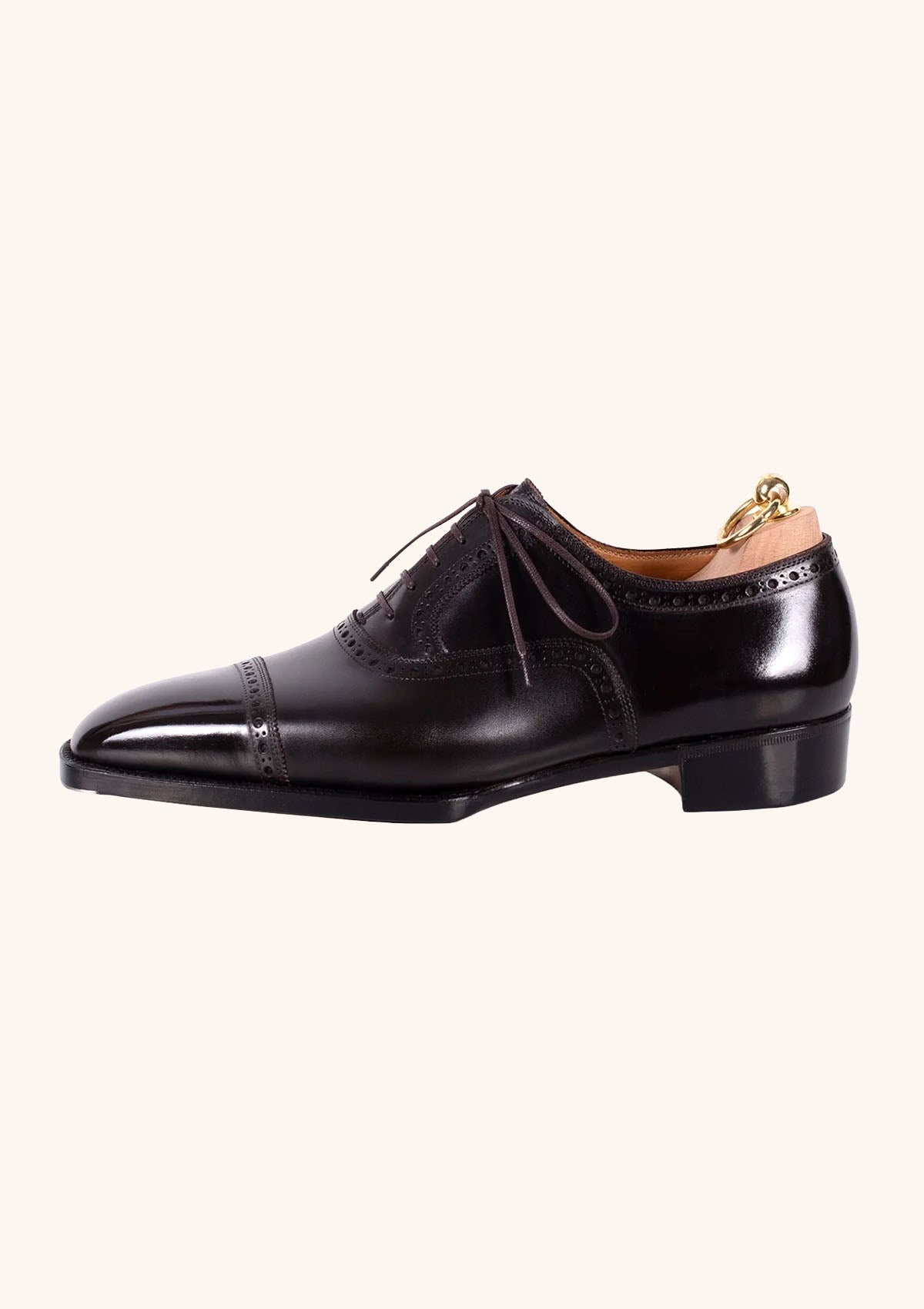 Stefano Bemer Oxfords T6622 Francesine Pelle Marrone Brogue
