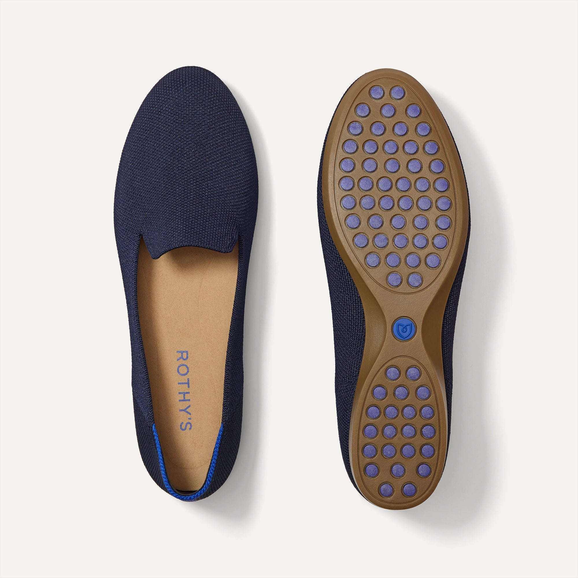 Rothy's The Daily Loafer mocassini Black Zig Zag comodi