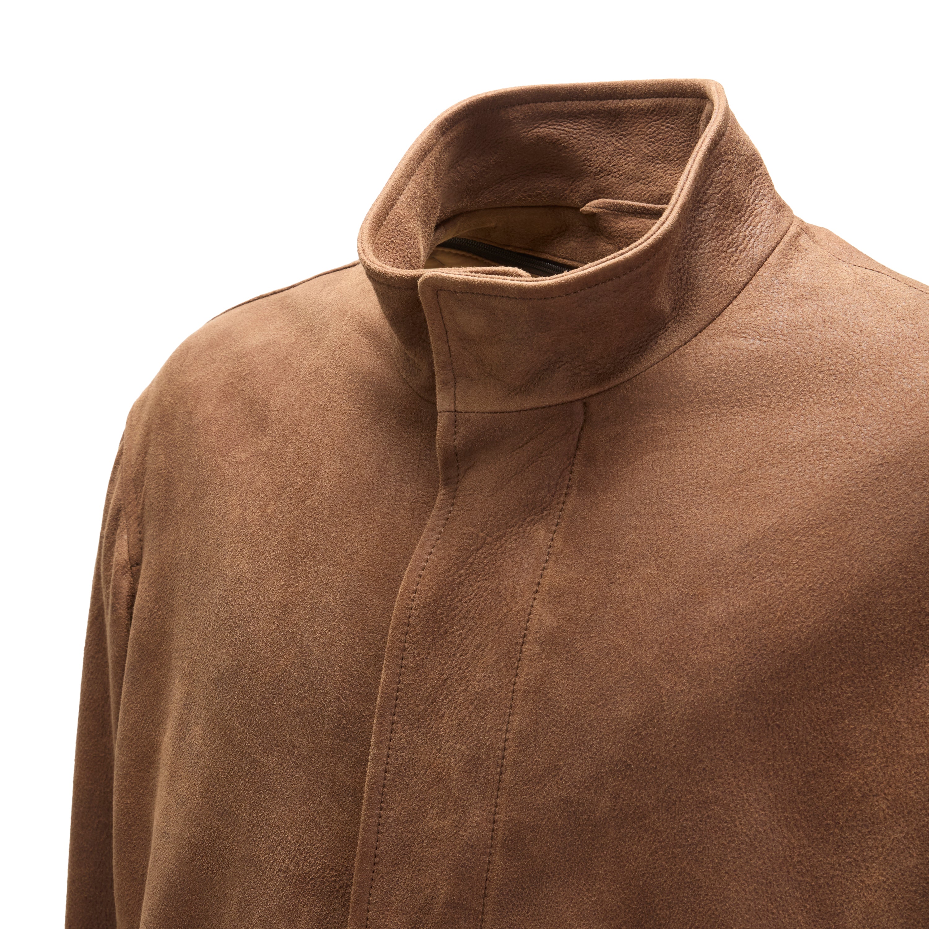 F.lli Rossetti 99803 cappotto camoscio moro uomo
