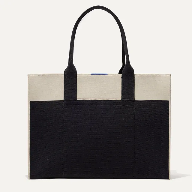 Rothy's Classic Tote tote bag Luna nera avorio