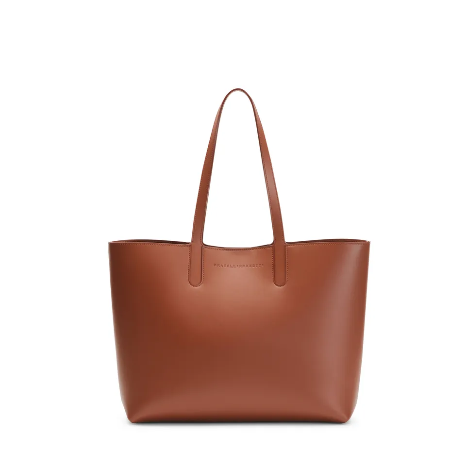 F.lli Rossetti Nelly 84876 shopping bag donna cognac pelle