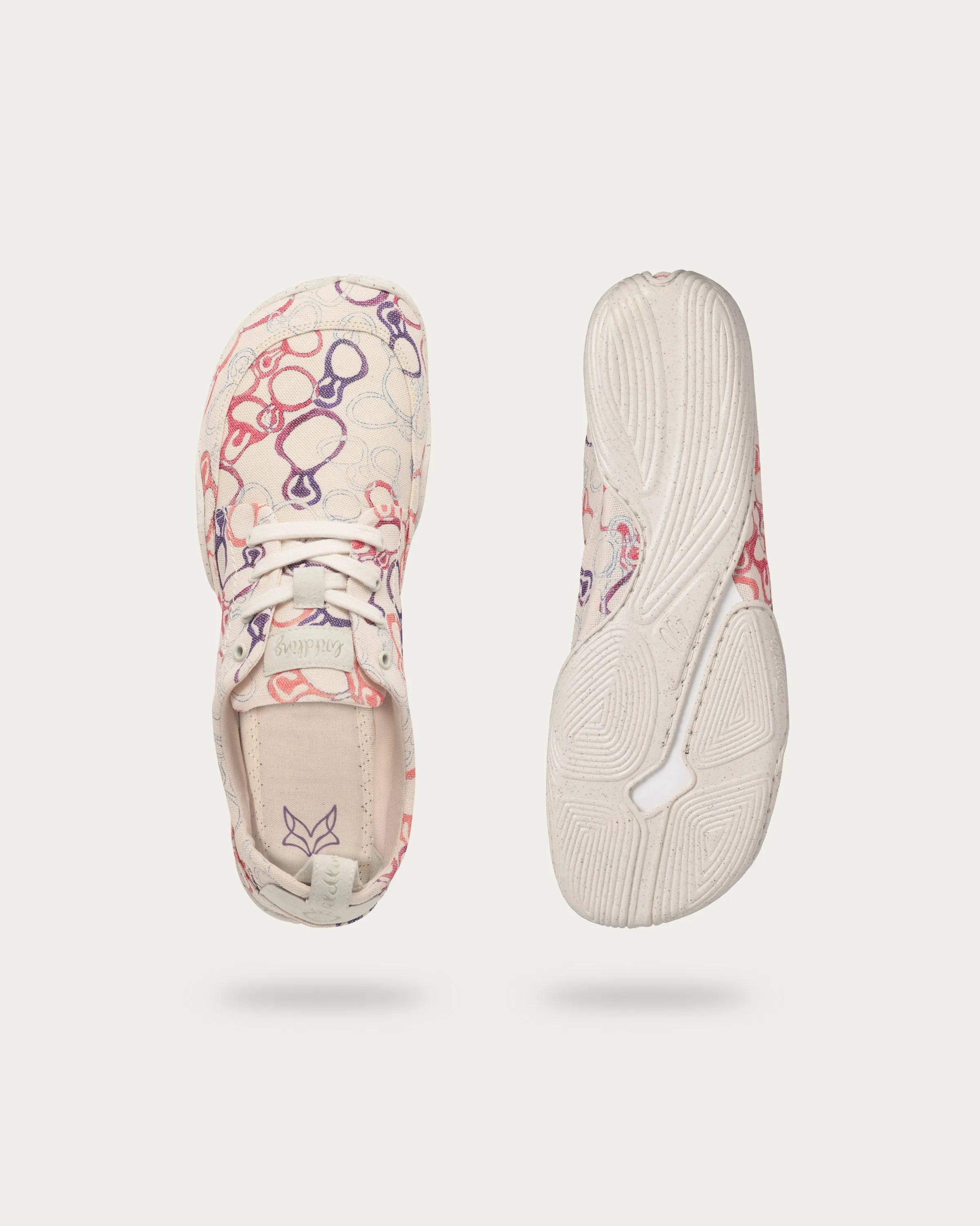 Wildling Shoes Tanuki Asawa slip-on carta washi multicolore