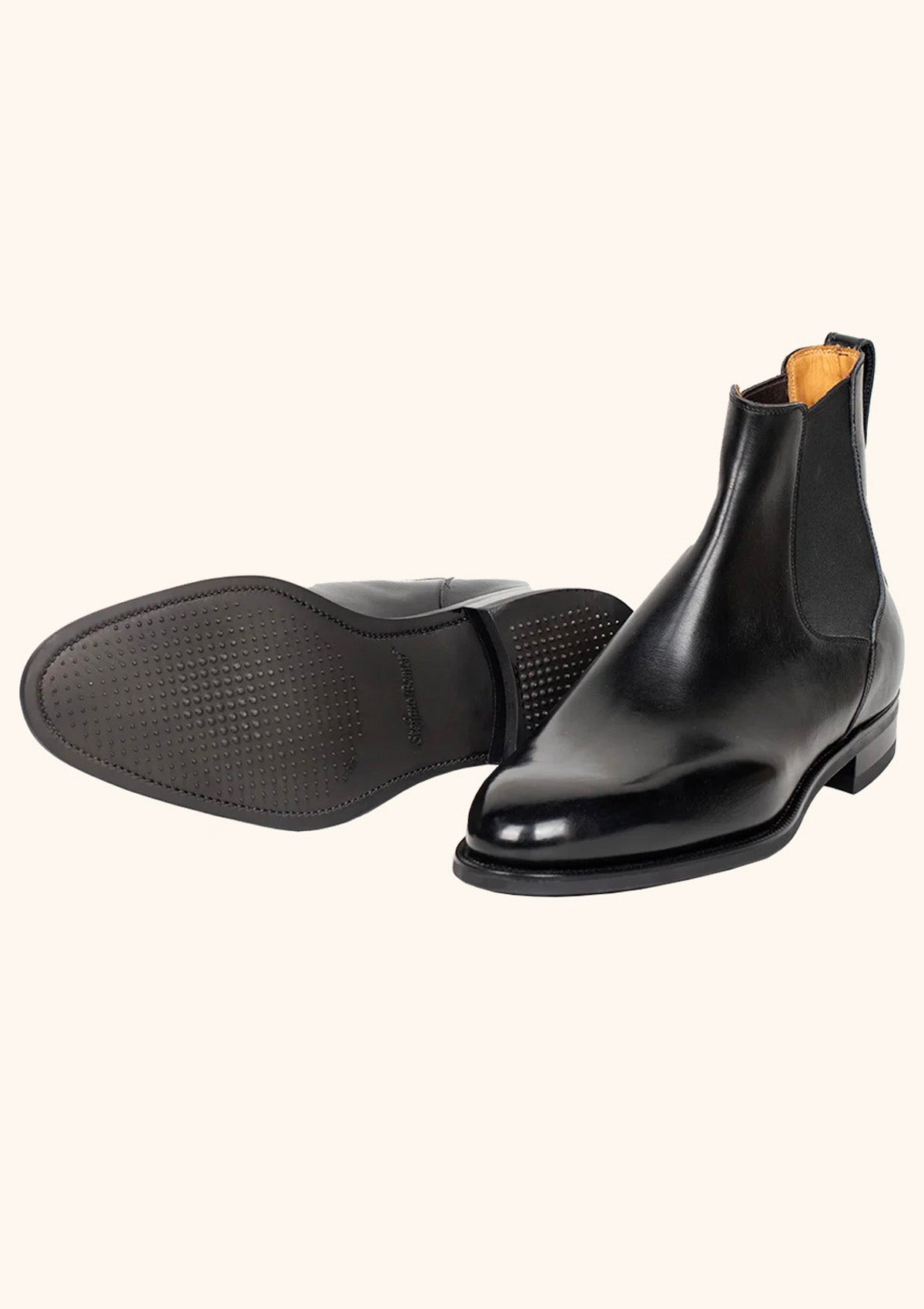 Stefano Bemer Boots C7910V1 Chelsea Neri Pelle