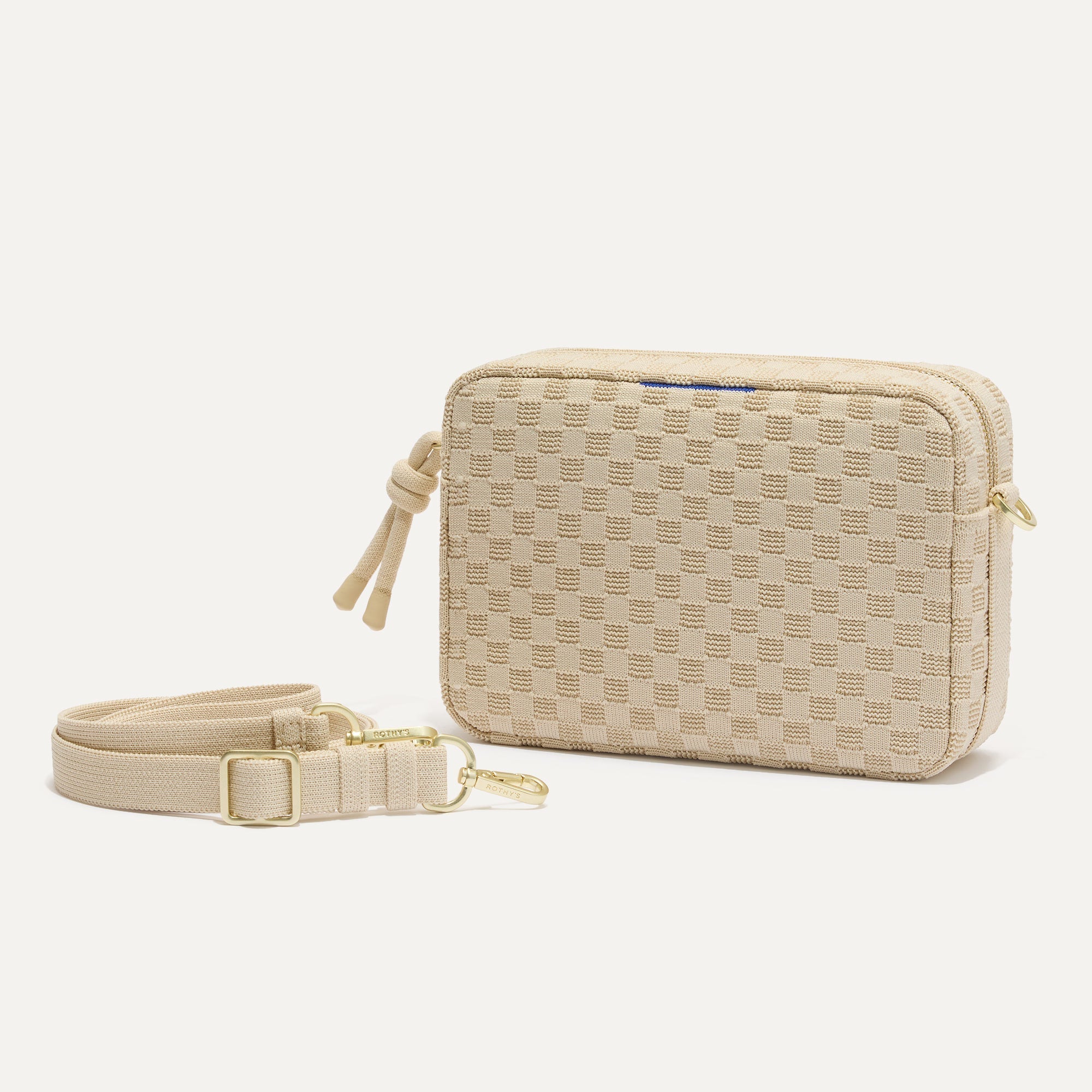 Rothy's Crossbody Camera Bag tracolla Sesame 20 cm