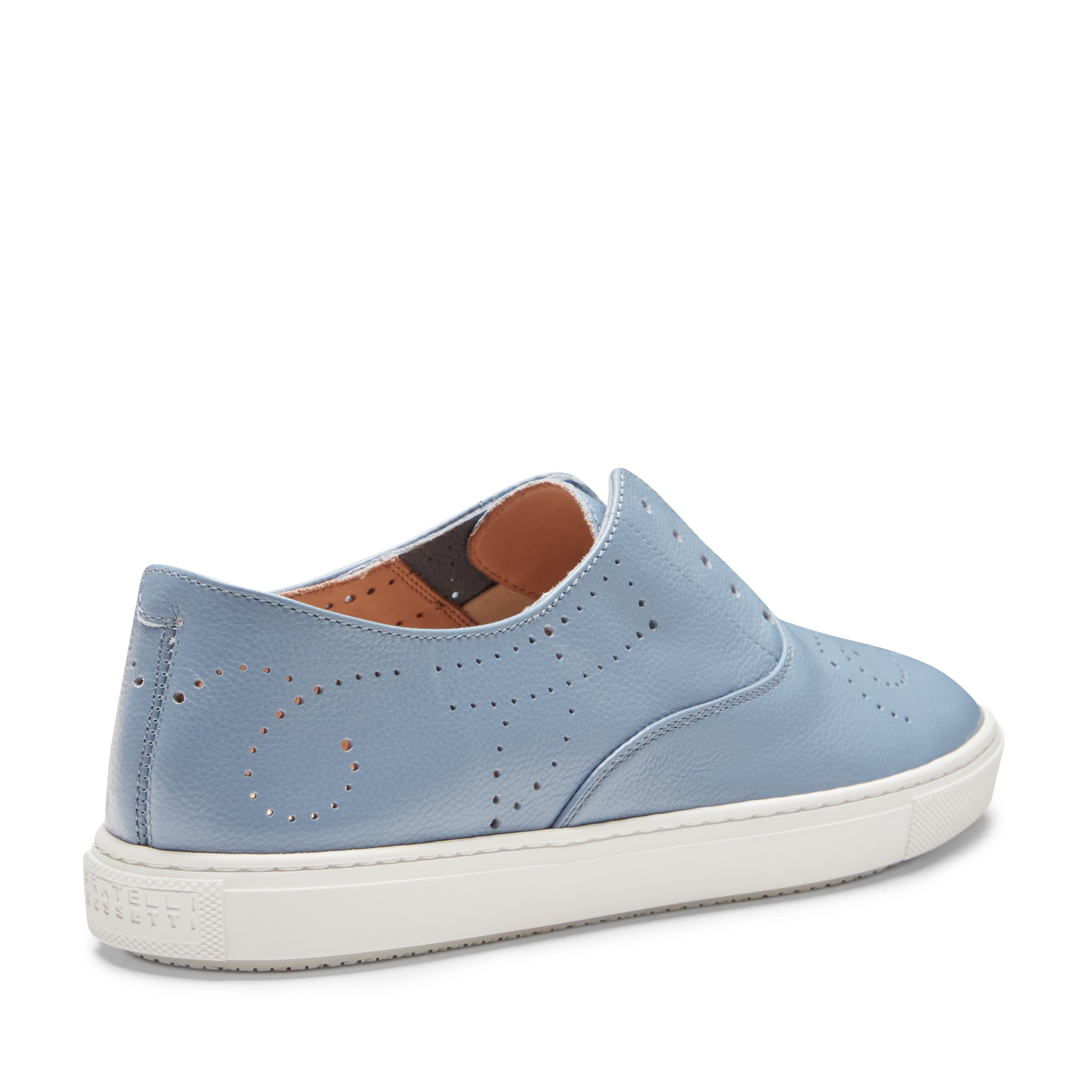 F.lli Rossetti 74709 Hobo Sport sneaker pelle azzurro