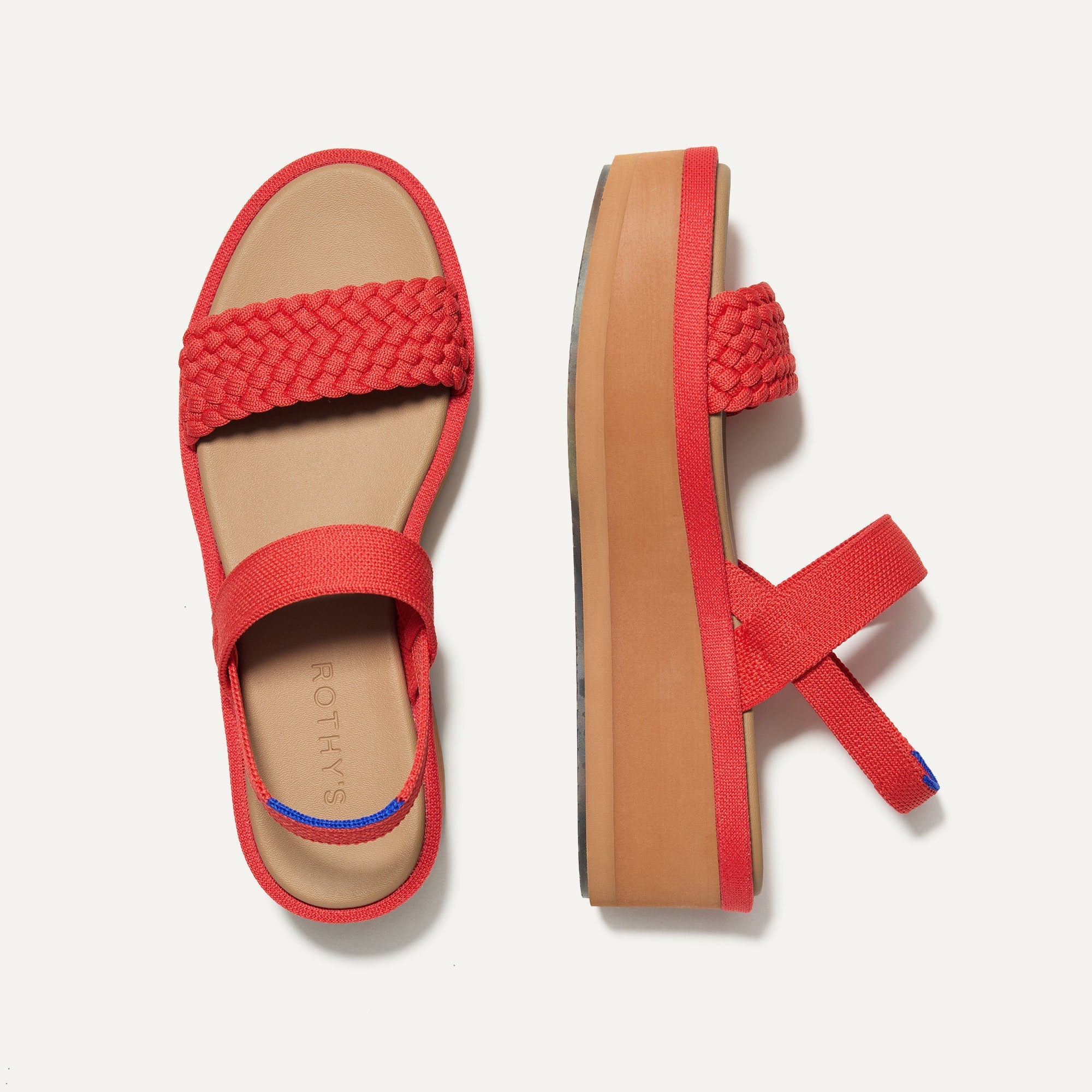 Rothy's Heels The Lightweight Wedge Sandal sandali Salt leggeri