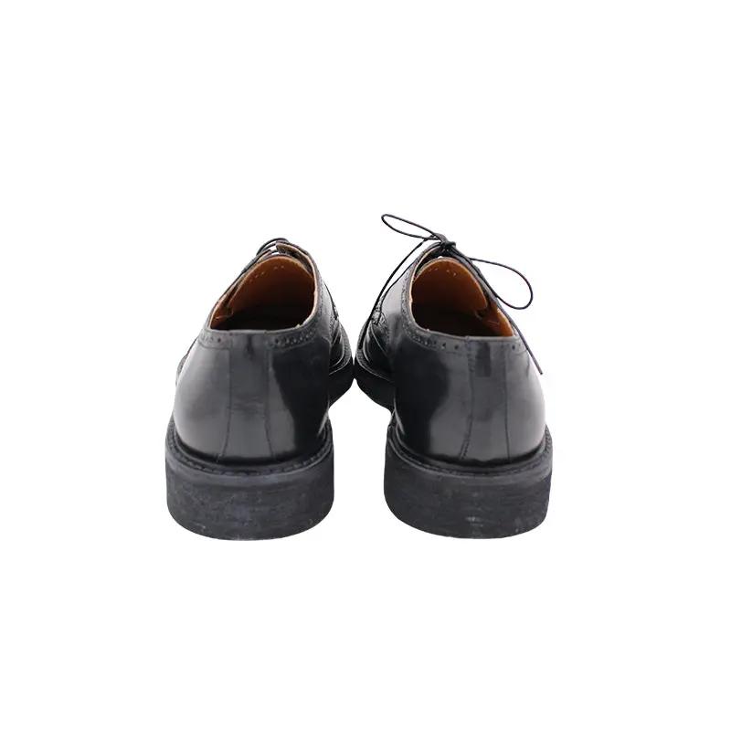 Sandro Barbera 256 clipper derby uomo nero cucita