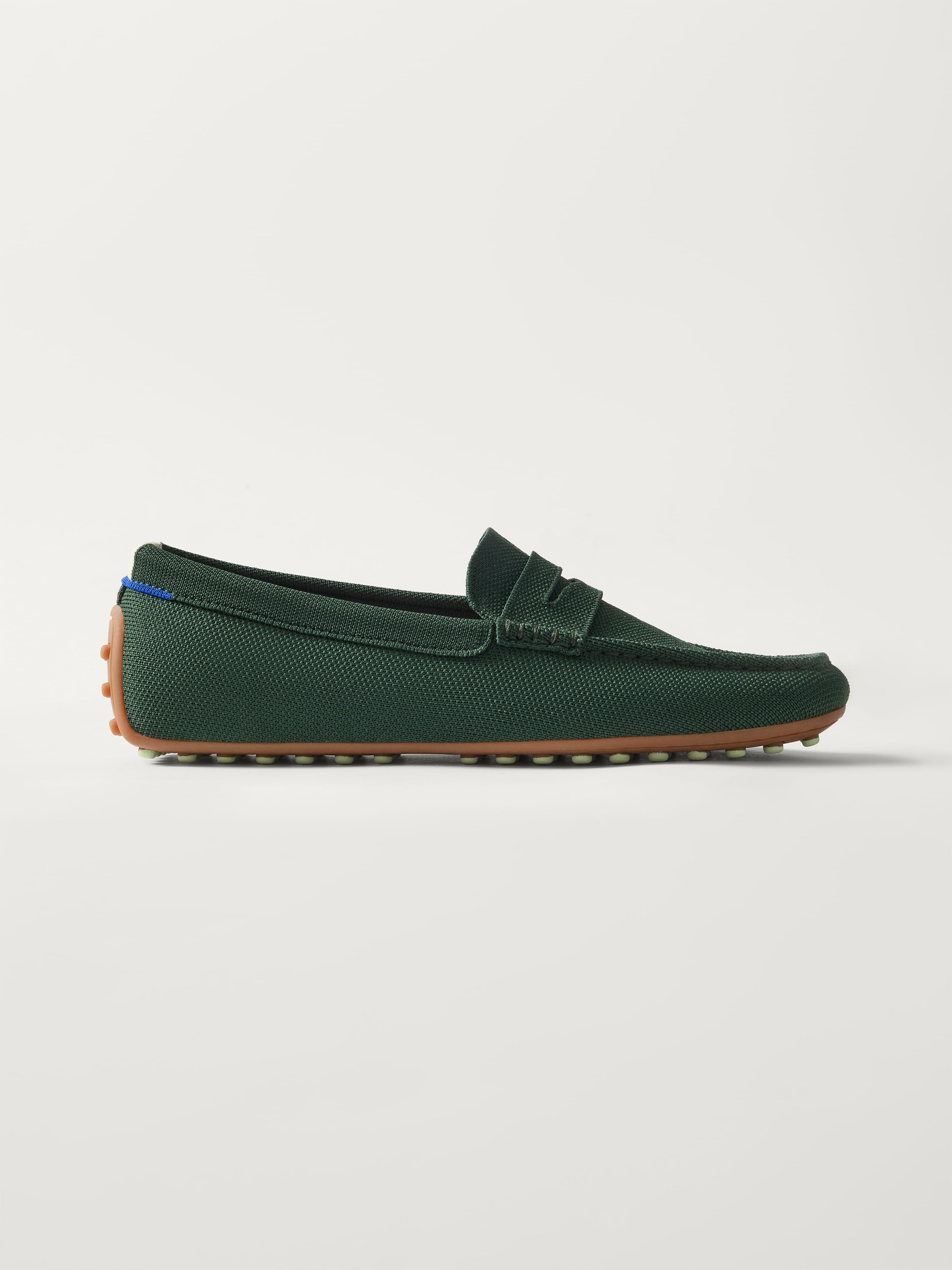Rothy's The Men's Driver mocassino uomo Dark Green knit