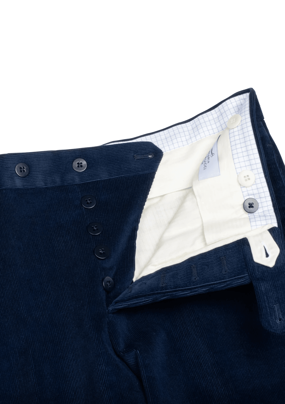 Stefano Bemer SV3033 pantaloni velluto blu 46