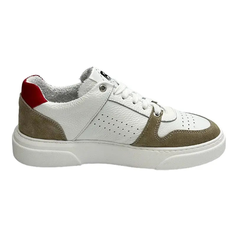 Sandro Barbera B68 Materia Red Sneakers Biancorosso