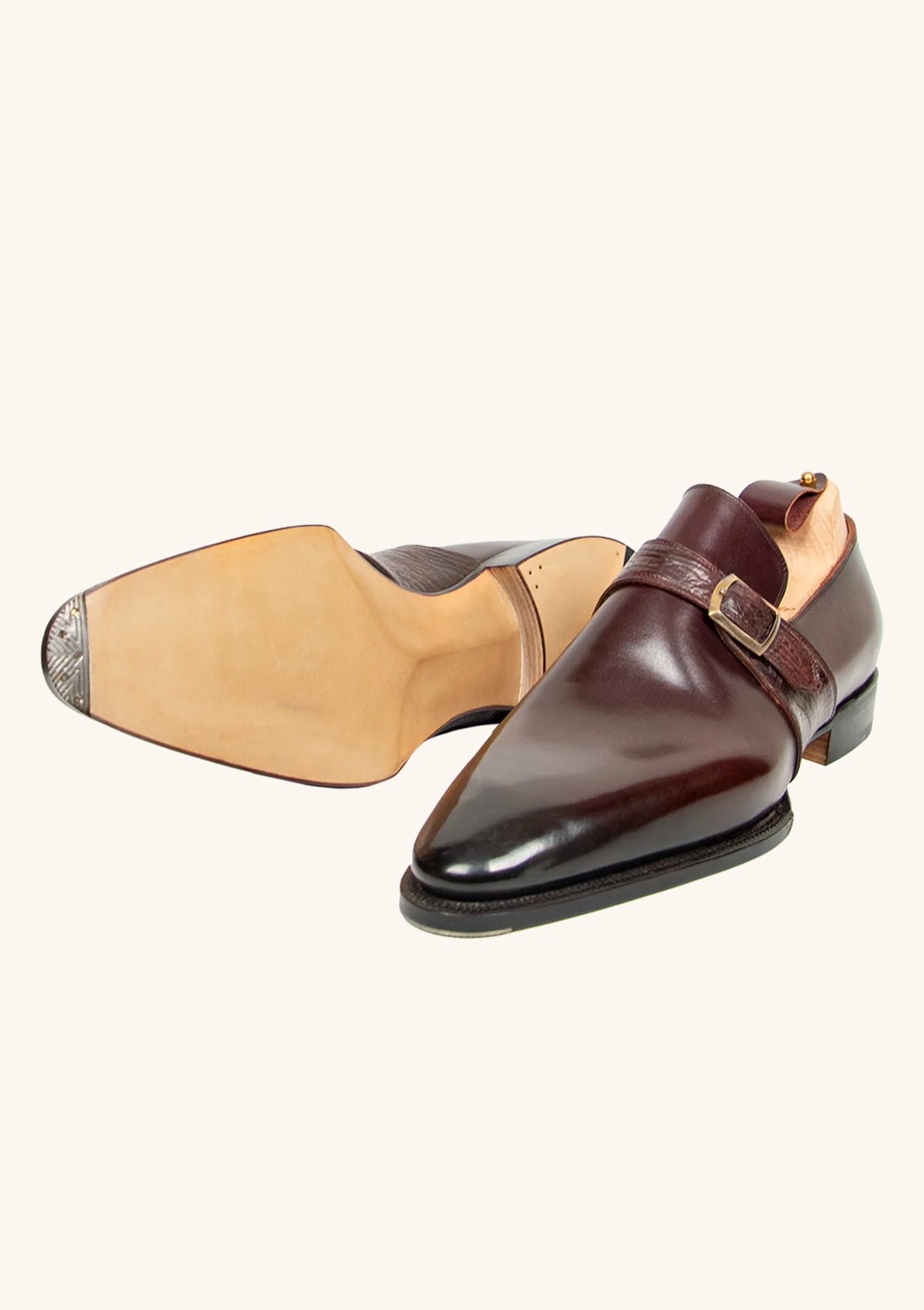 Stefano Bemer Monks T2200 Scarpe Monk bordeaux 42