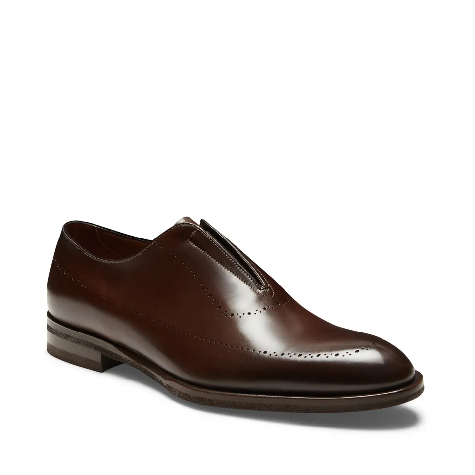 F.lli Rossetti Slipper Uomo Pelle Mogano 15261