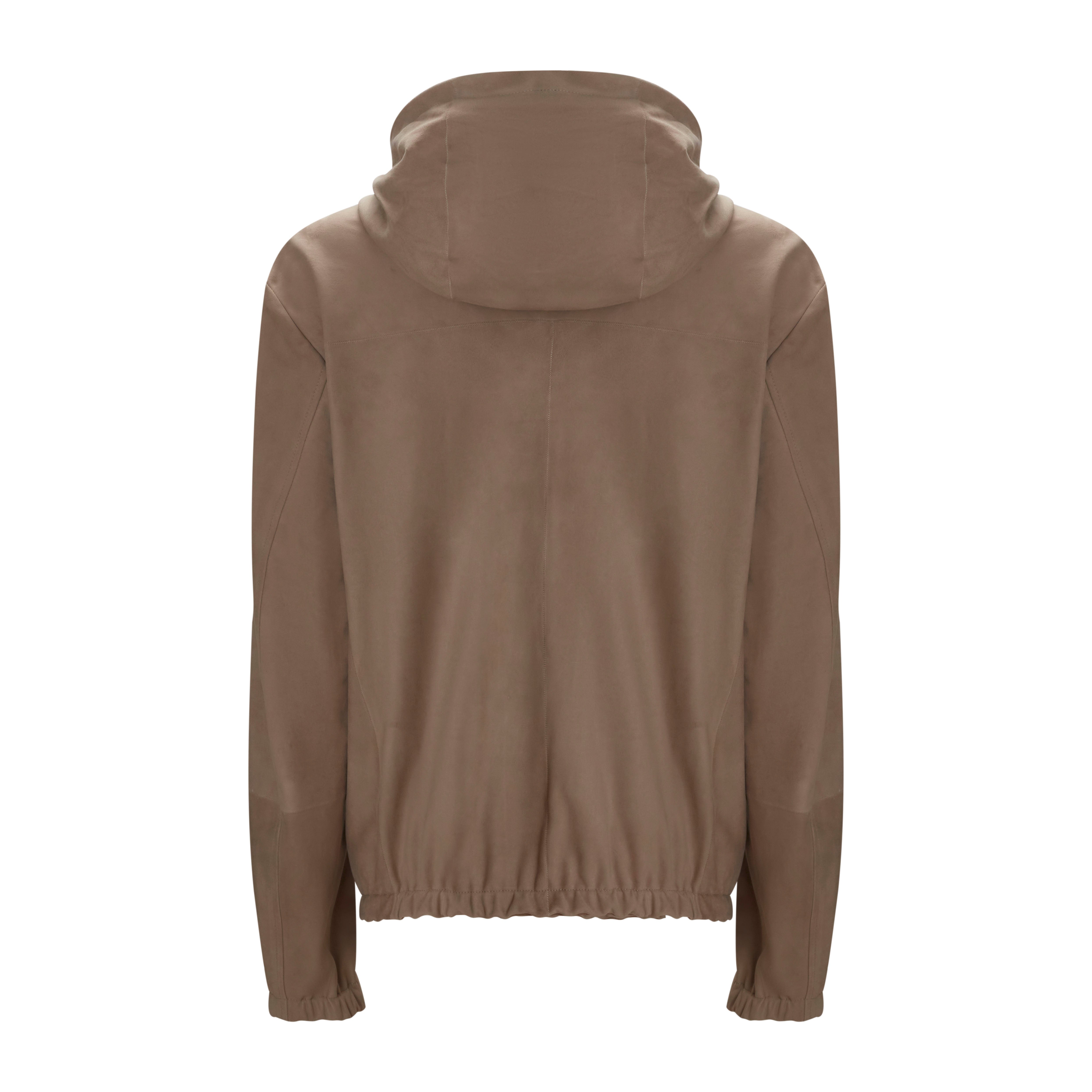 F.lli Rossetti Giubbino Suede Tortora da Uomo