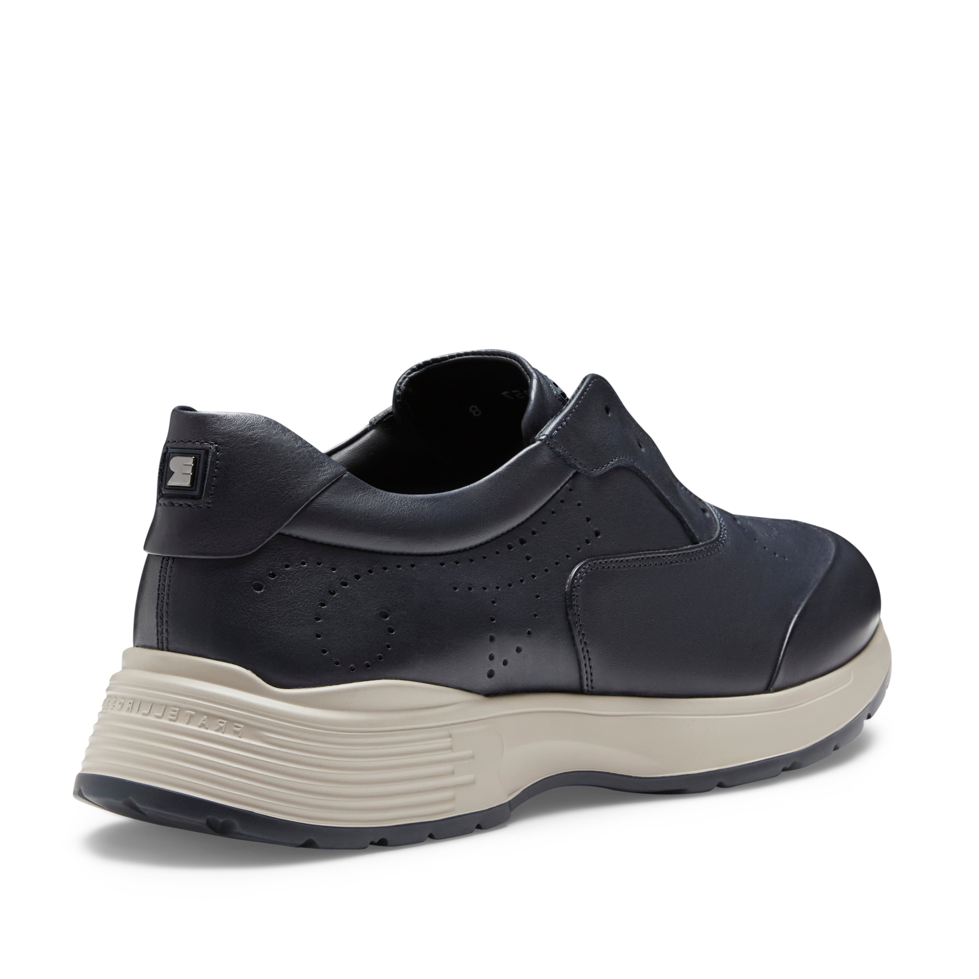 F.lli Rossetti Sneaker Uomo Pelle Blu Copiativo 47551