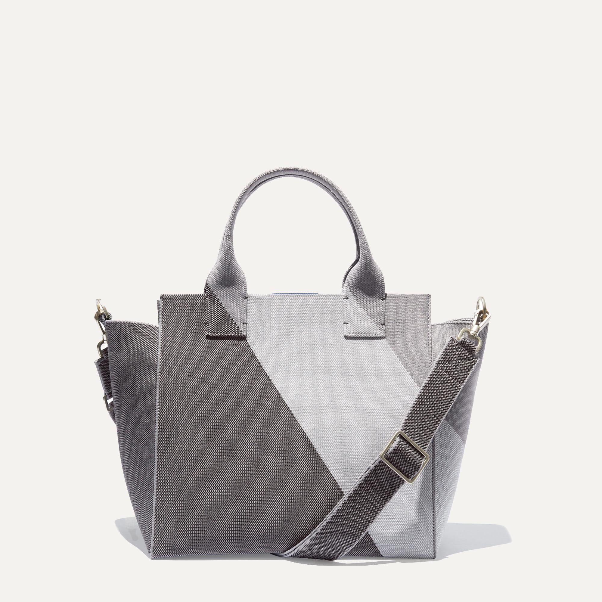 Rothy's The Handbag borsa a mano Charcoal Grey capiente