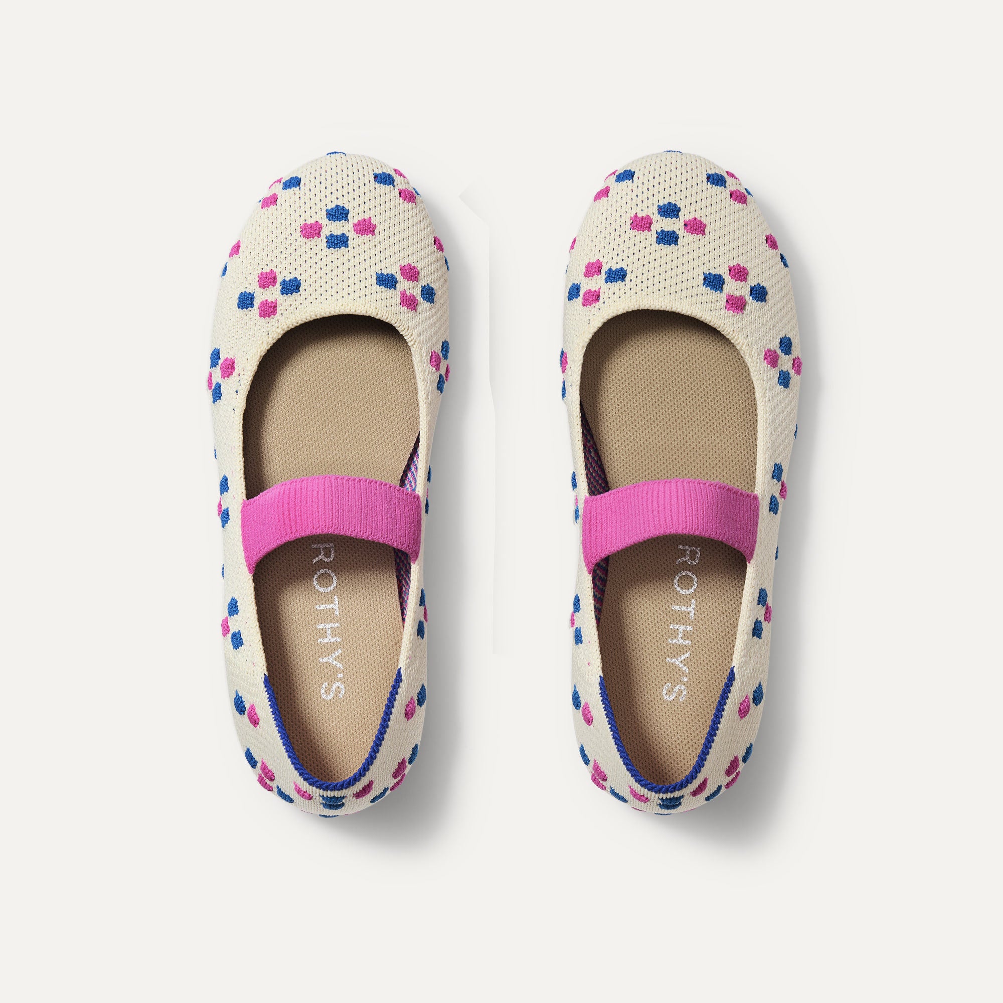Rothy's The Kids Mary Jane scarpe bambina Bubblegum Pop rosa