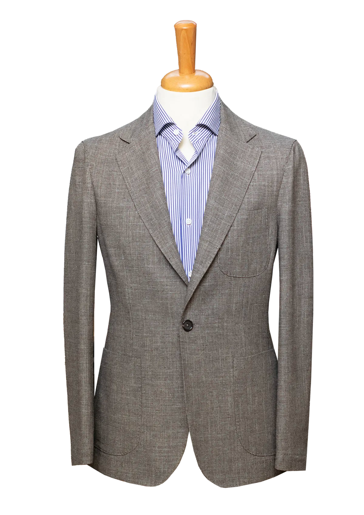 Stefano Bemer Overshirt Giacca Grigia SV4504 Lana