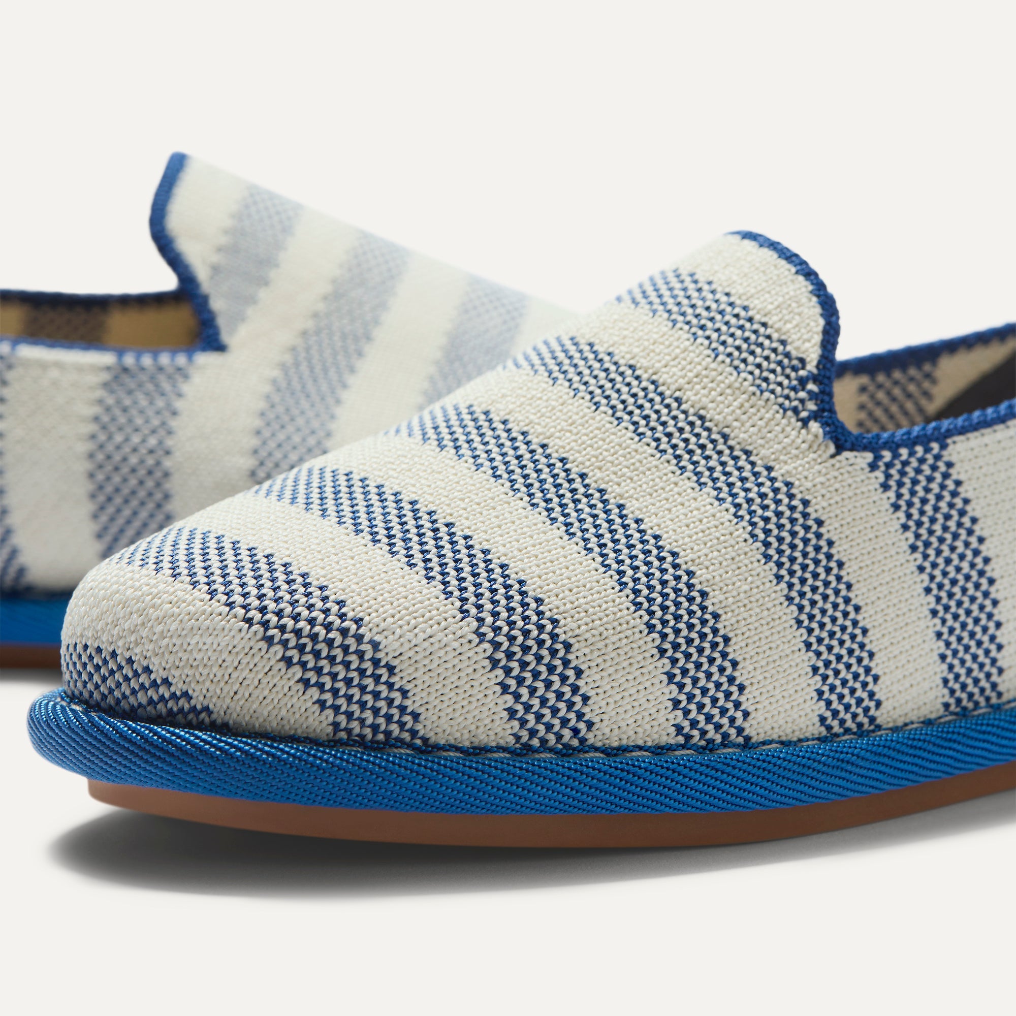 Rothy's Mini Loafer mocassini bambino harbor stripe blu