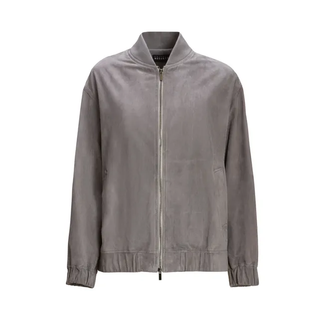 F.lli Rossetti Outerwear Woman 98405 Giubbino Grigio Suede
