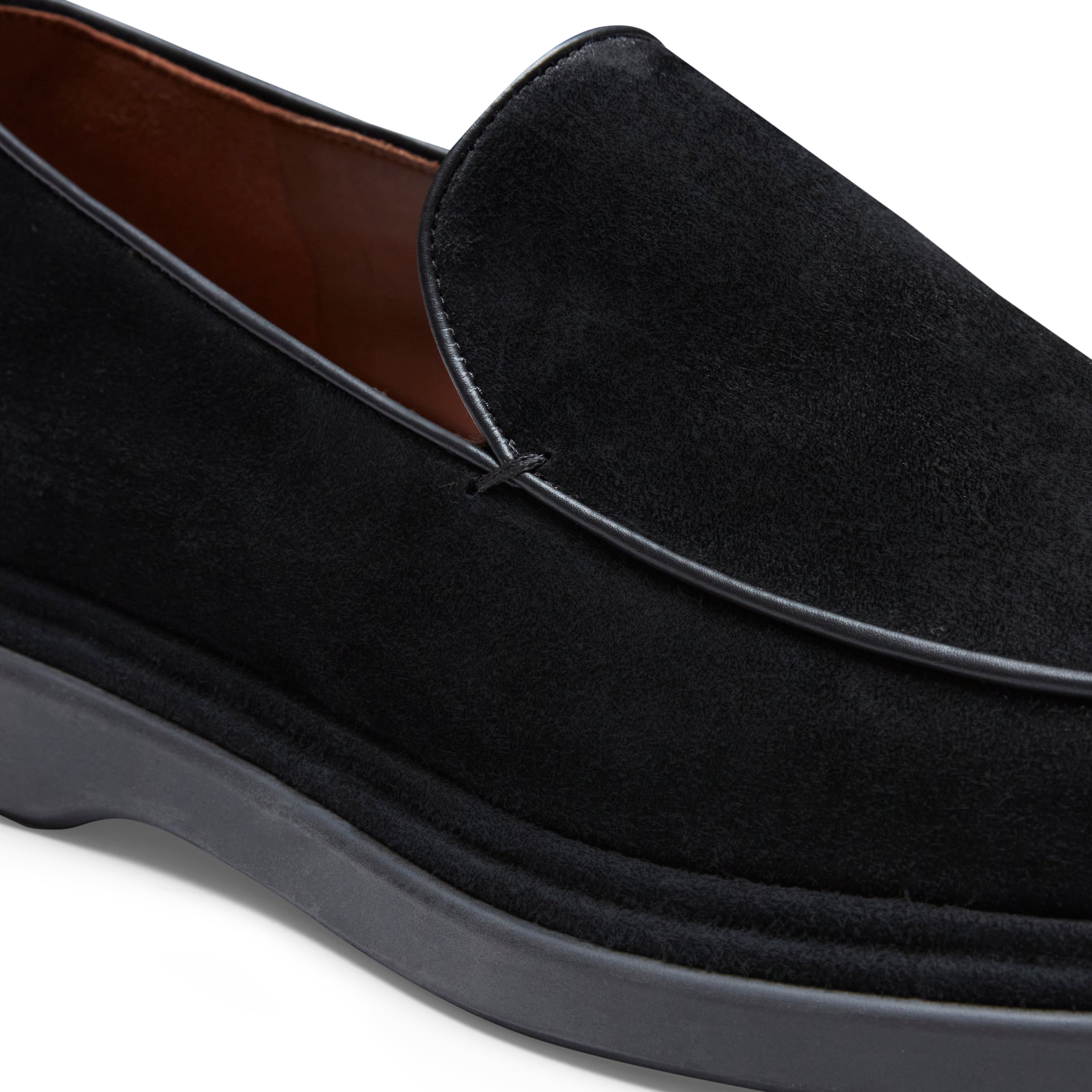 F.lli Rossetti 14894 Mocassino Suede Nero Uomo