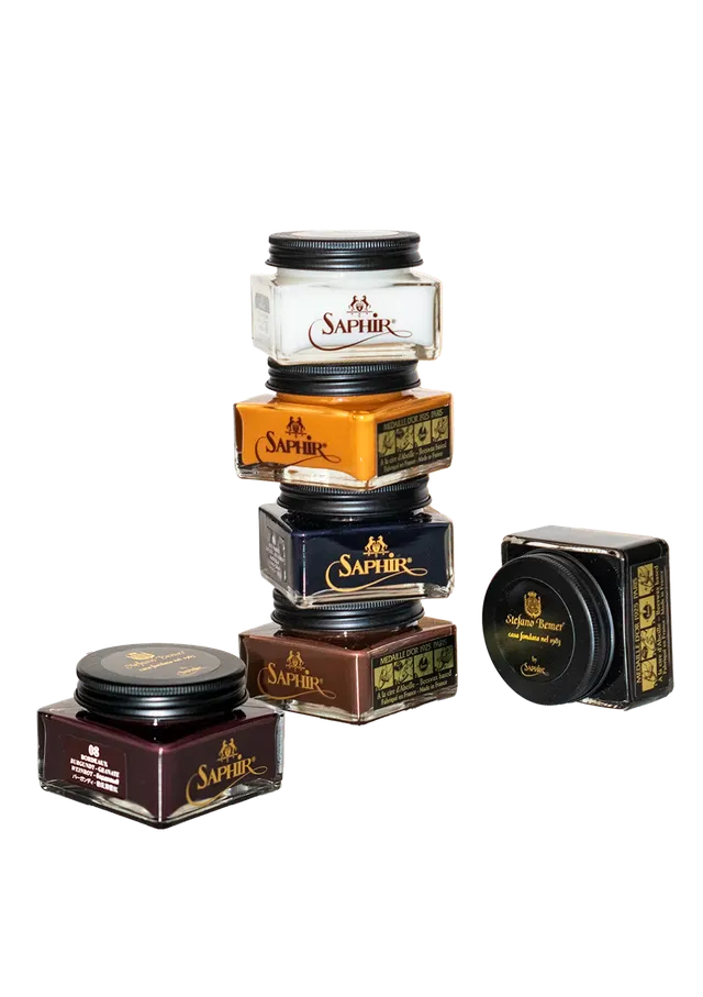 Stefano Bemer Shoe Cream Crema Scarpe Pelle Bordeaux