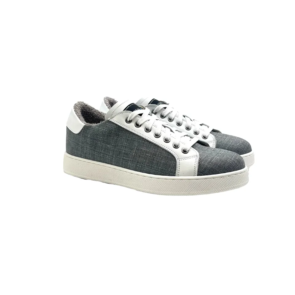 Sandro Barbera Wooly Jumper Stone sneakers uomo stone lana