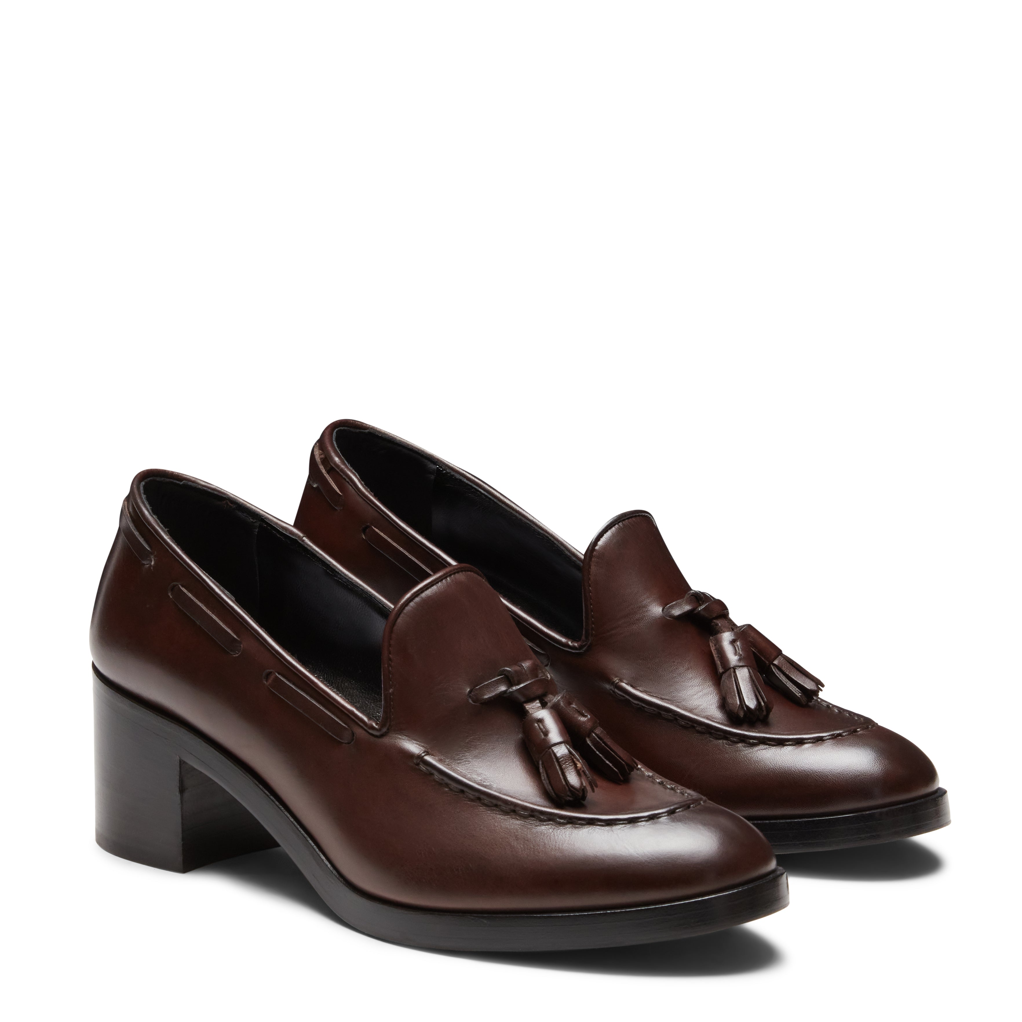 F.lli Rossetti Brera 67317 mocassino mogano tacco 50