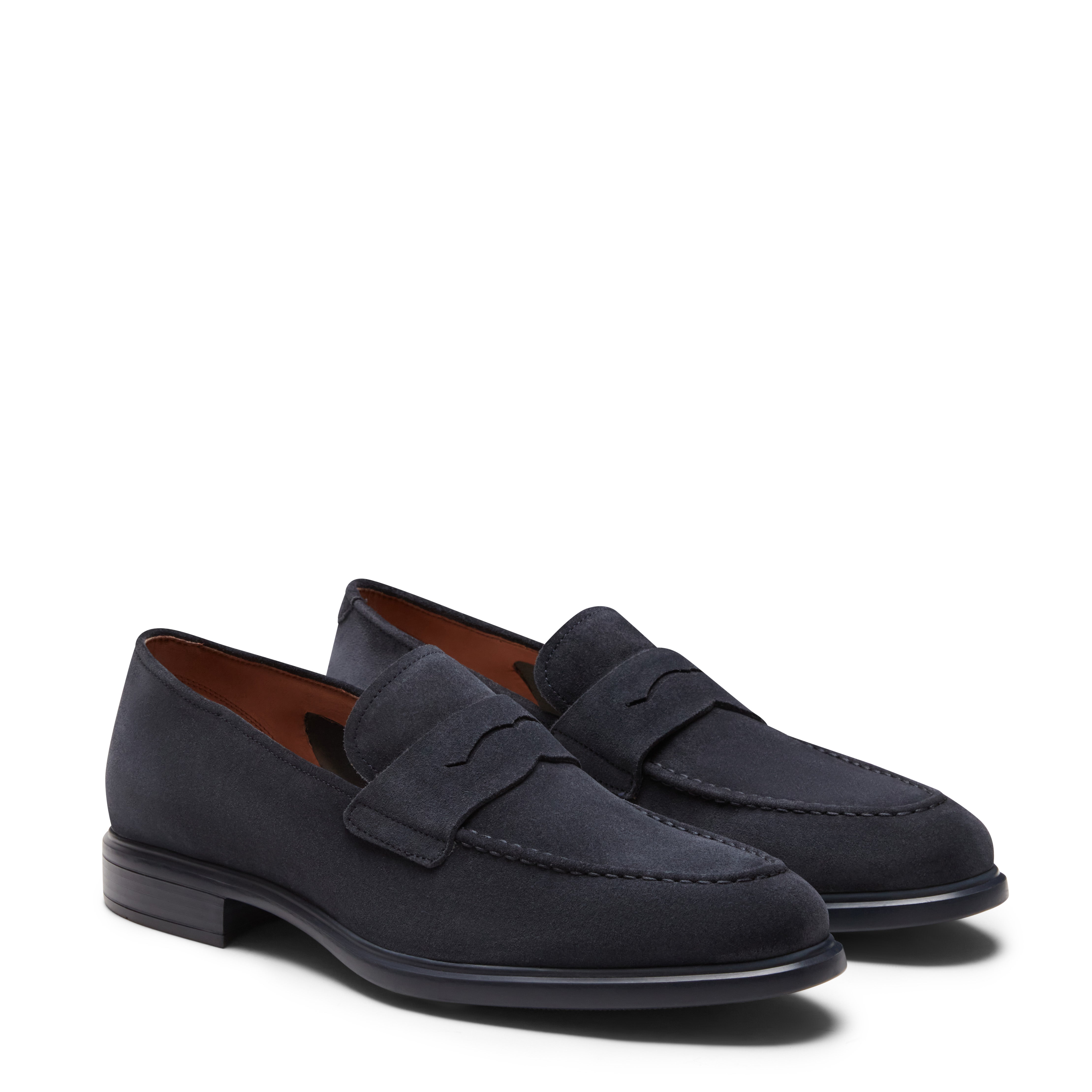 F.lli Rossetti Richard 47416 Mocassino Suede Uomo Blu Marine