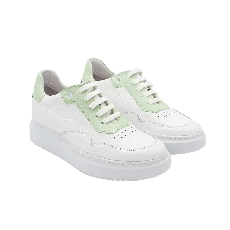 Sandro Barbera & Figli Estive Uomo Airing Lady Mint sneakers bianche