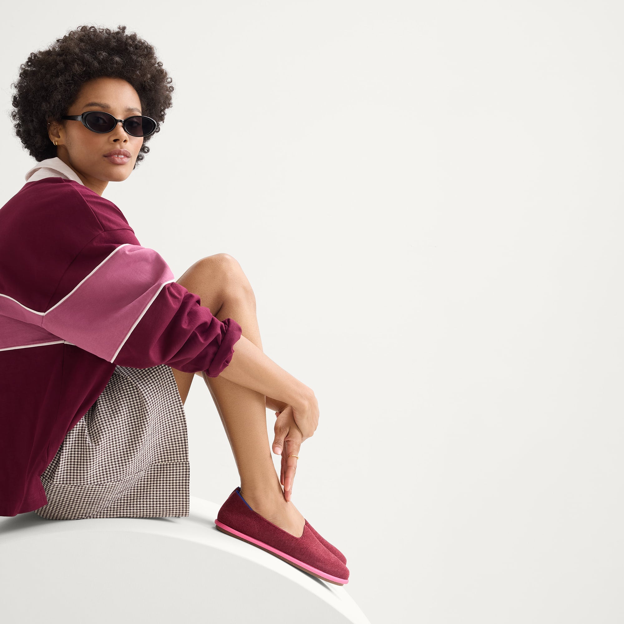 Rothy's The Cruiser Loafer mocassini donna ReVelvet Cabernet