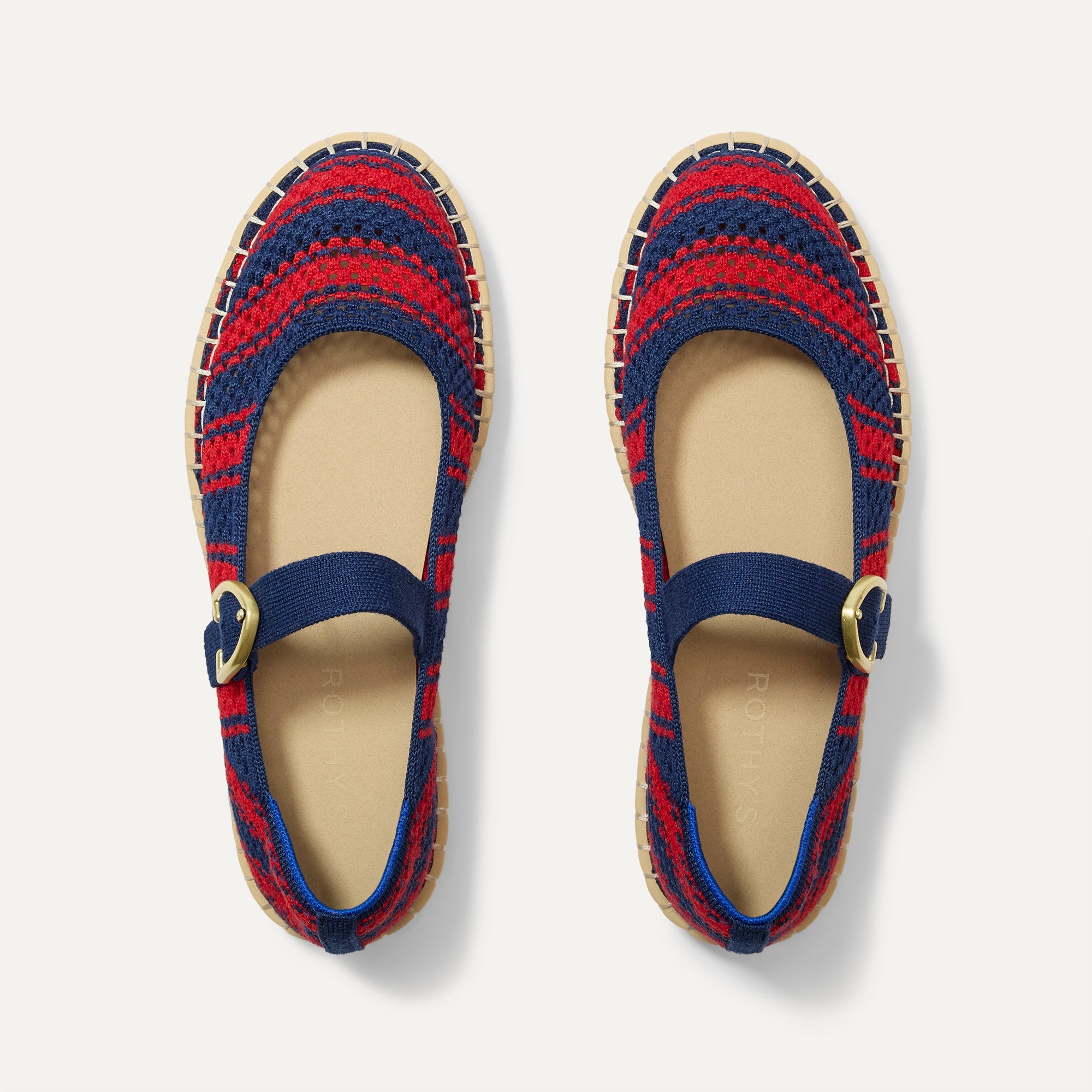 Rothy's The Espadrille Mary Jane ballerine nero
