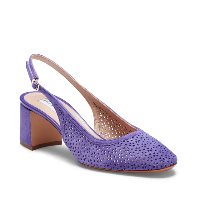 F.lli Rossetti 68232 sandalo slingback suede Viola 60