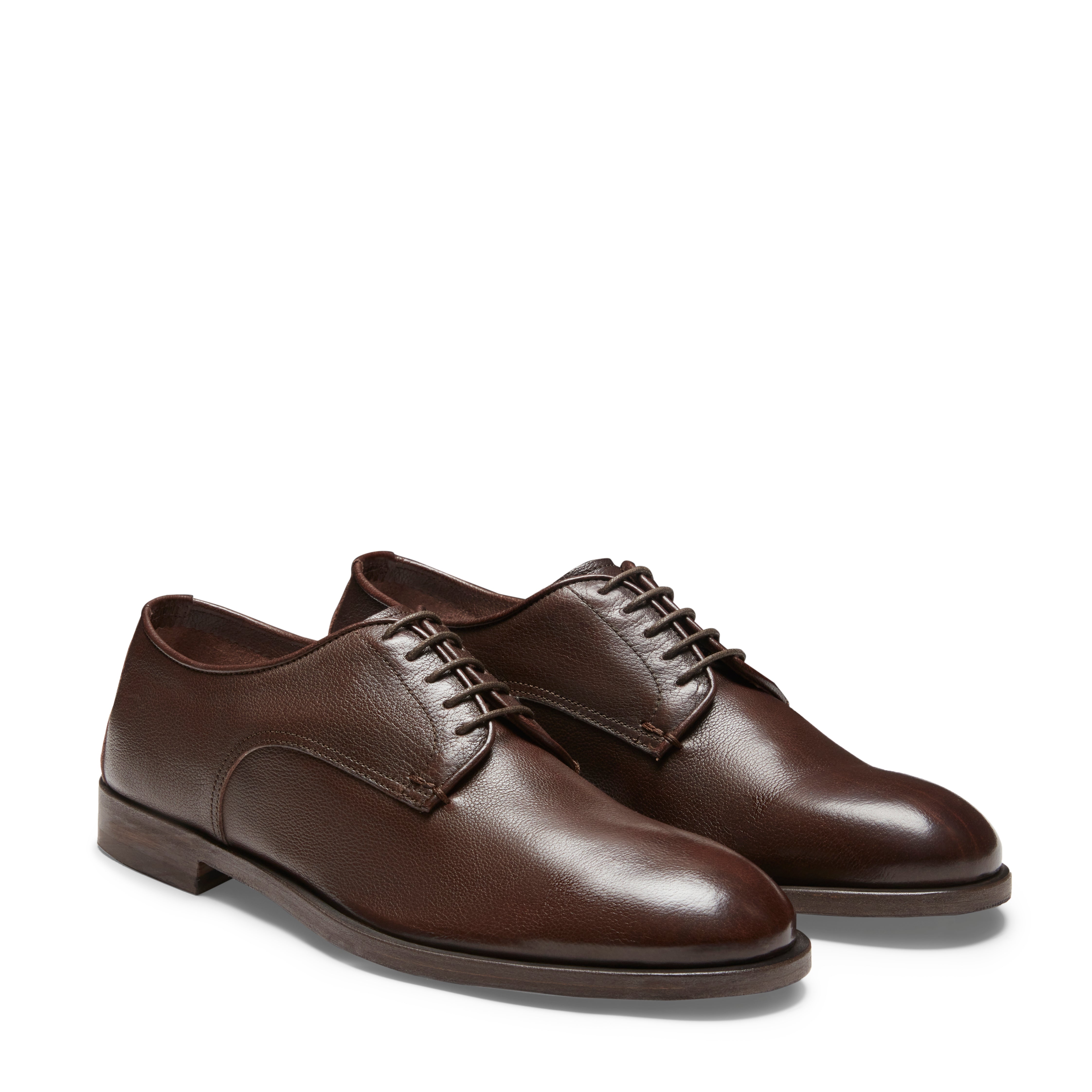 F.lli Rossetti 15209 Stringata Derby Uomo Moro Pelle