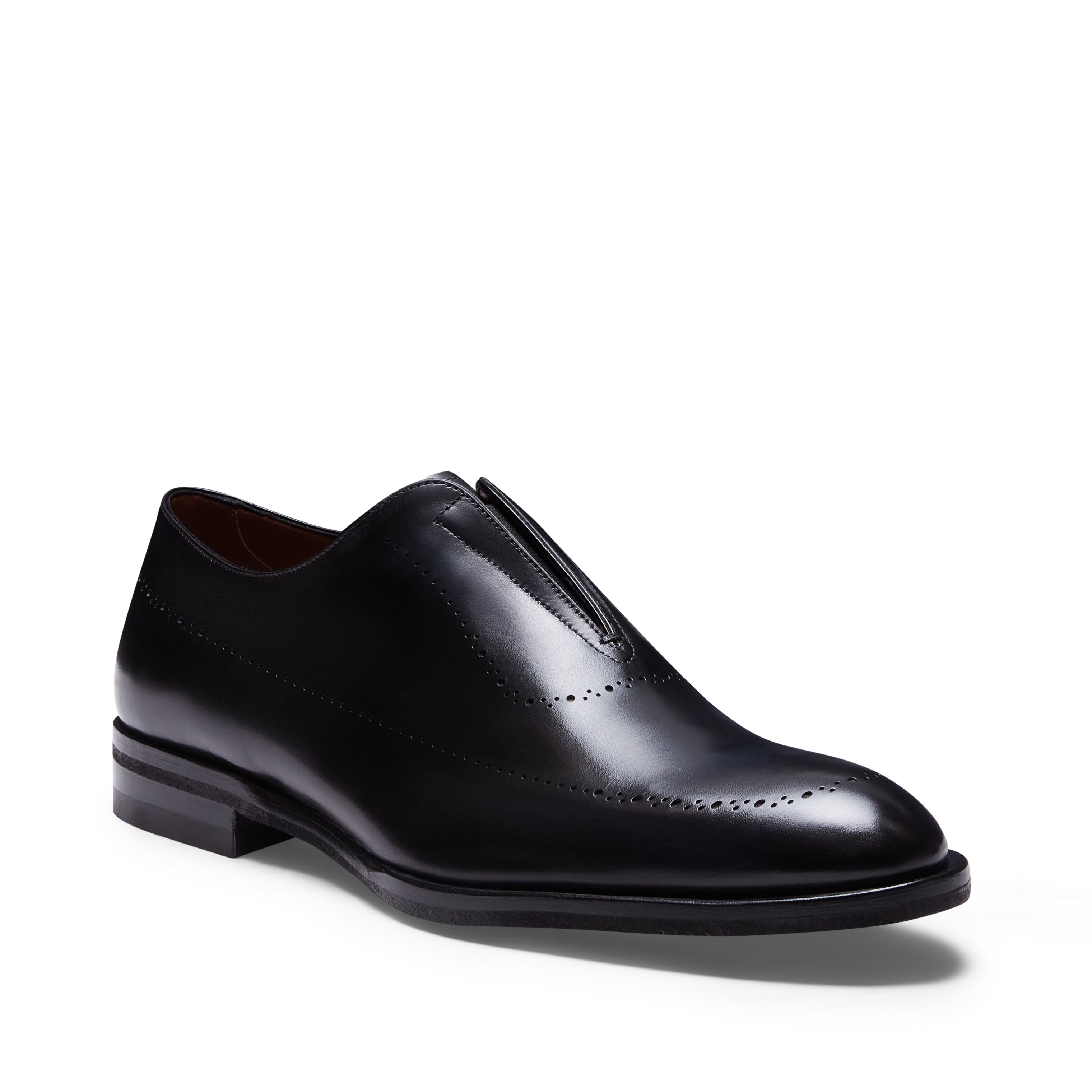 F.lli Rossetti 15261 slipper pelle nera uomo