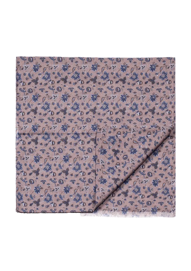 Stefano Bemer Scarves SV5006 sciarpa lana beige fantasia
