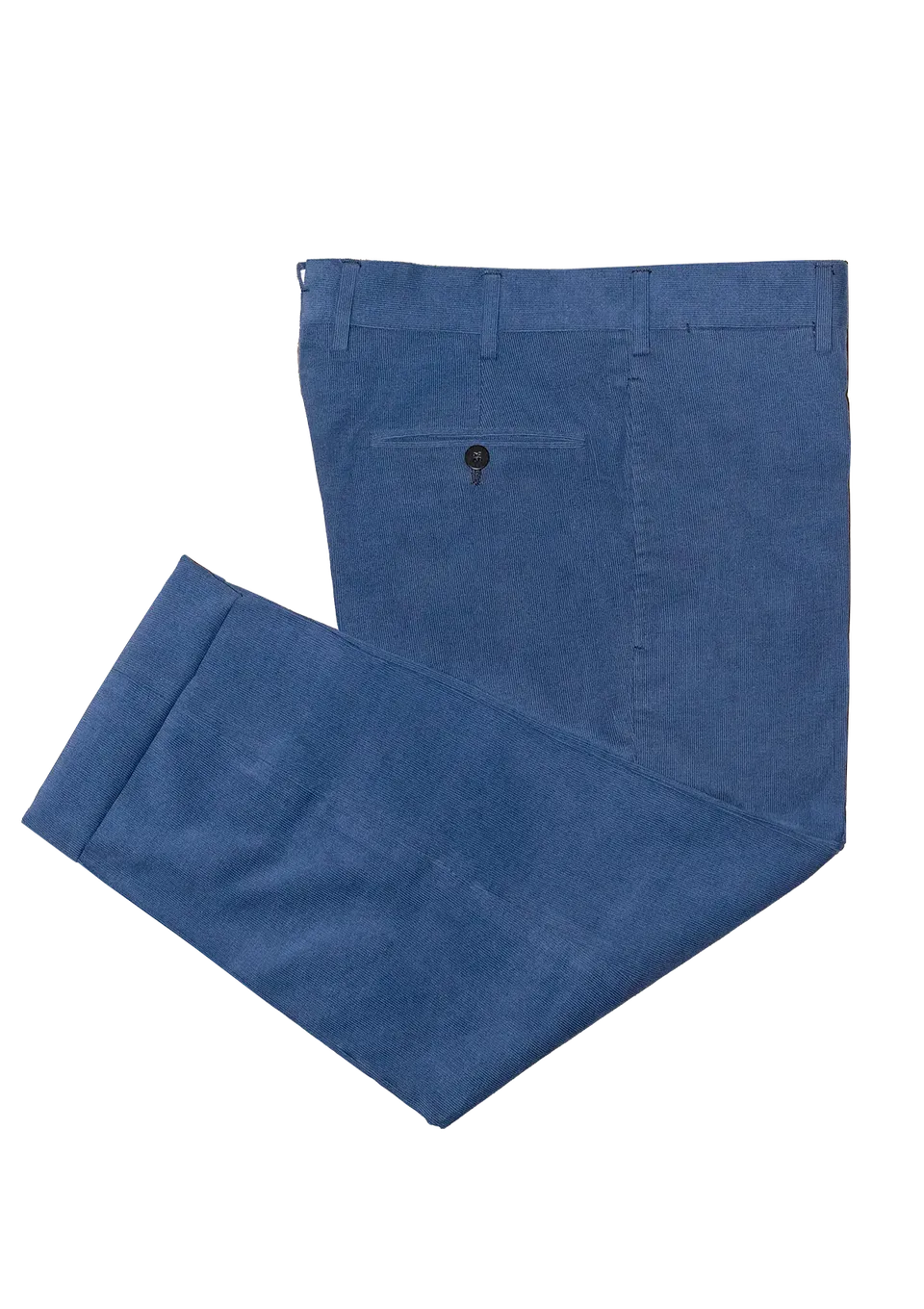 Stefano Bemer Trousers Pantaloni Velluto Azzurro 52