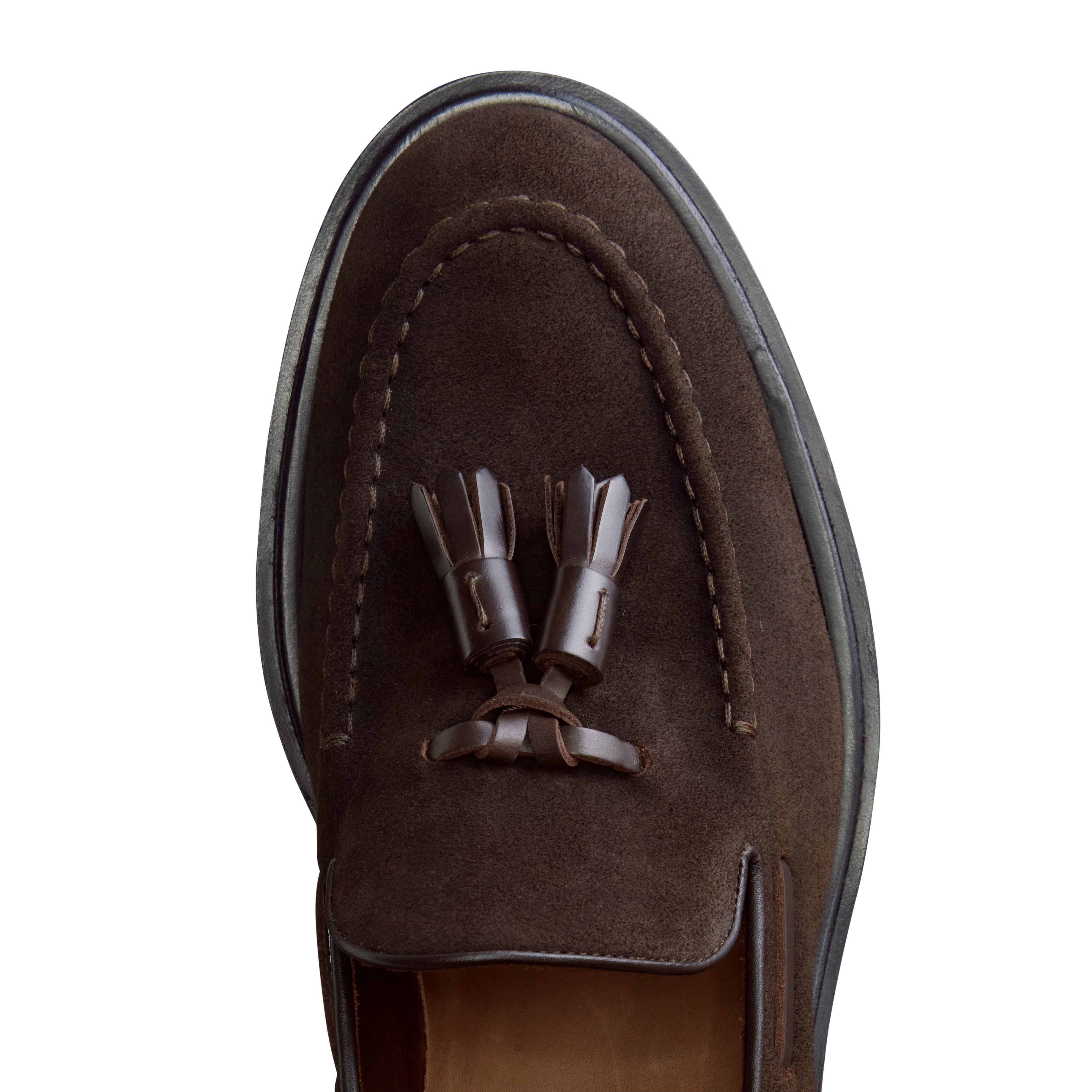 F.lli Rossetti Brera Mocassino Uomo Suede Cacao 14852