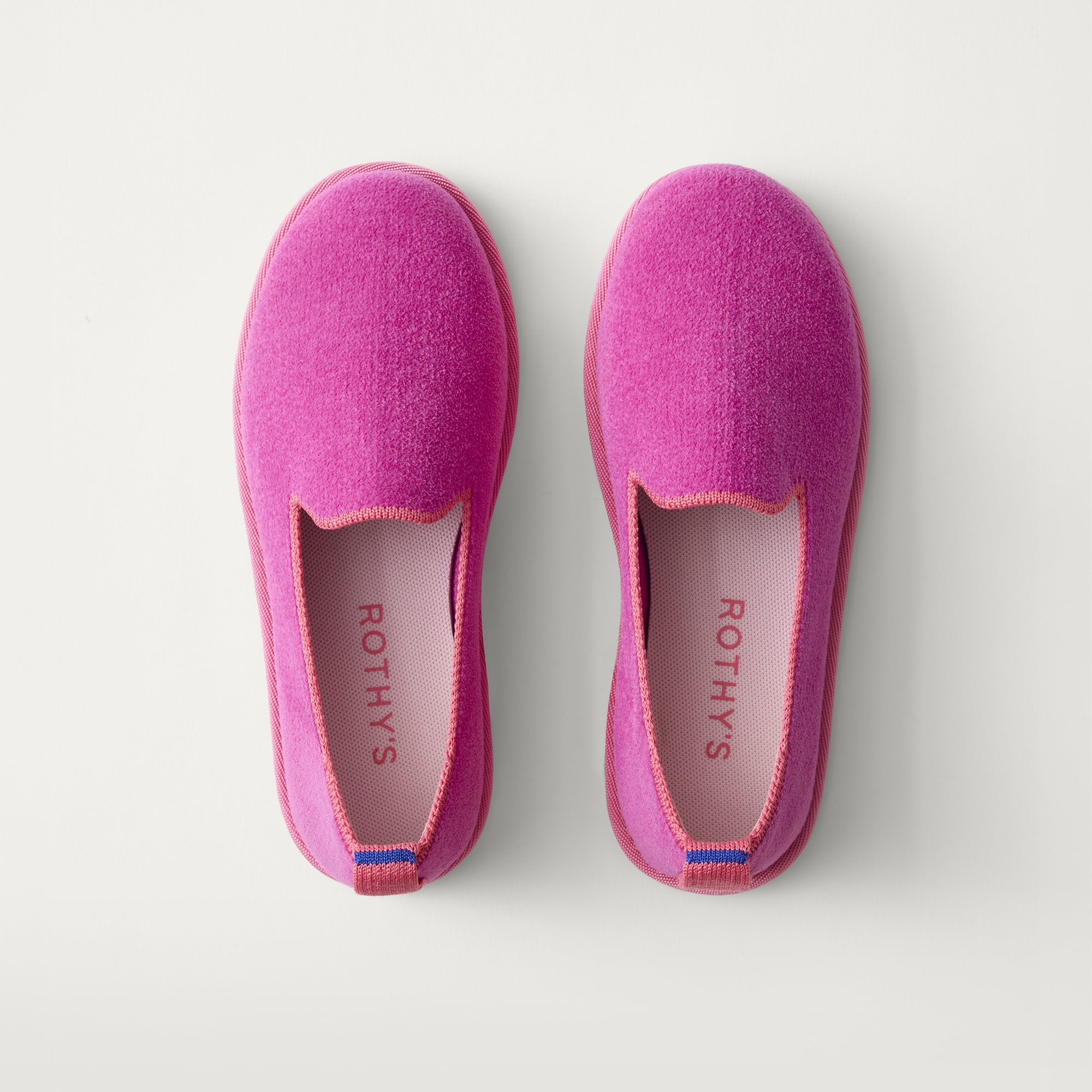Rothy's The Mini Loafer mocassini bambina ReVelvet Sweetpea antiscivolo